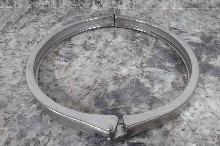VNE Corporation 13MHHM10.0 4 Pk 10 In Tube OD 304SS Single-Pin Heavy Duty Clamp