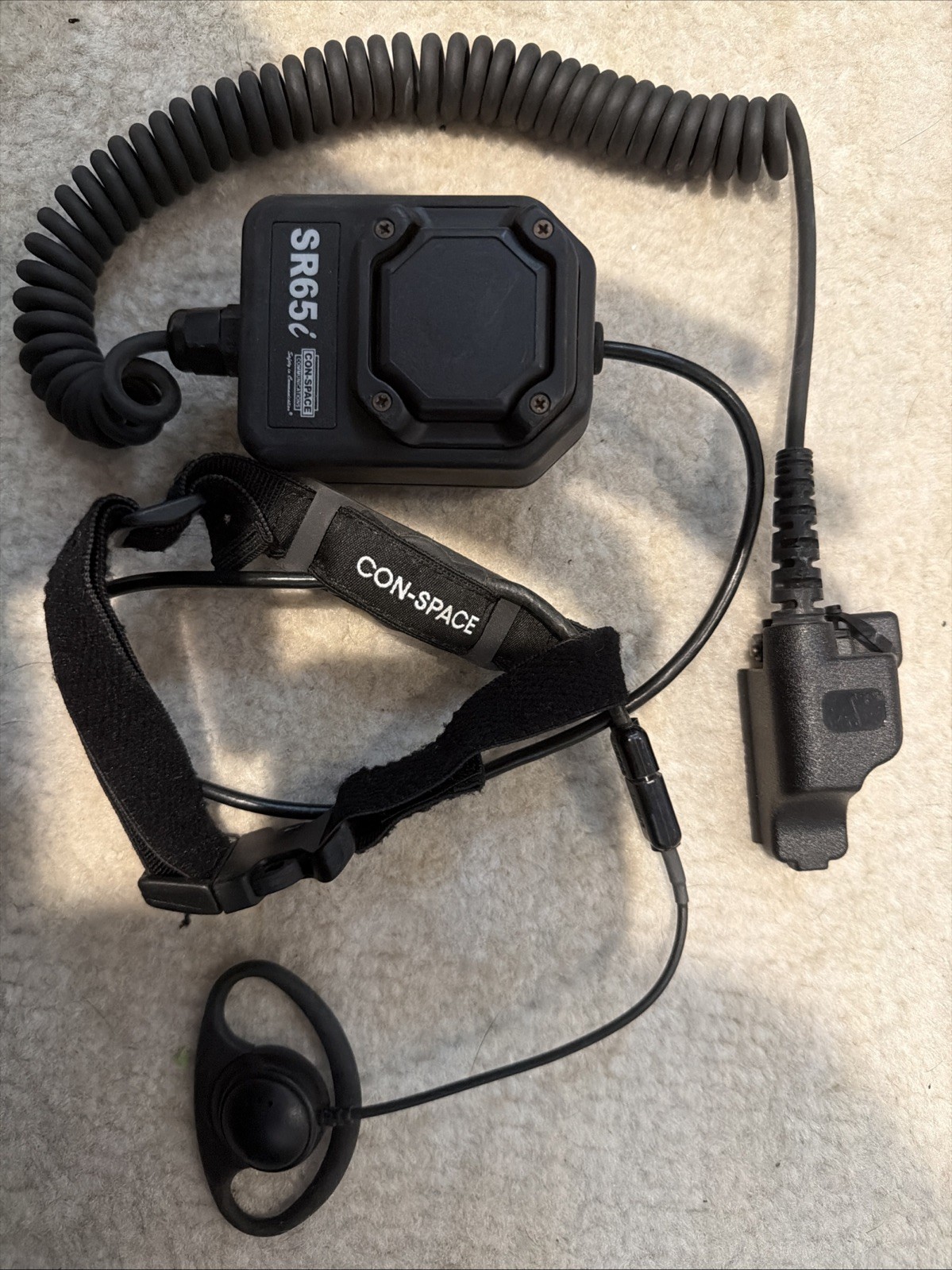 Con-Space™ SR65i Radio PTT button & XTS Cable for Motorola XTS5000 XTS3000 Savox