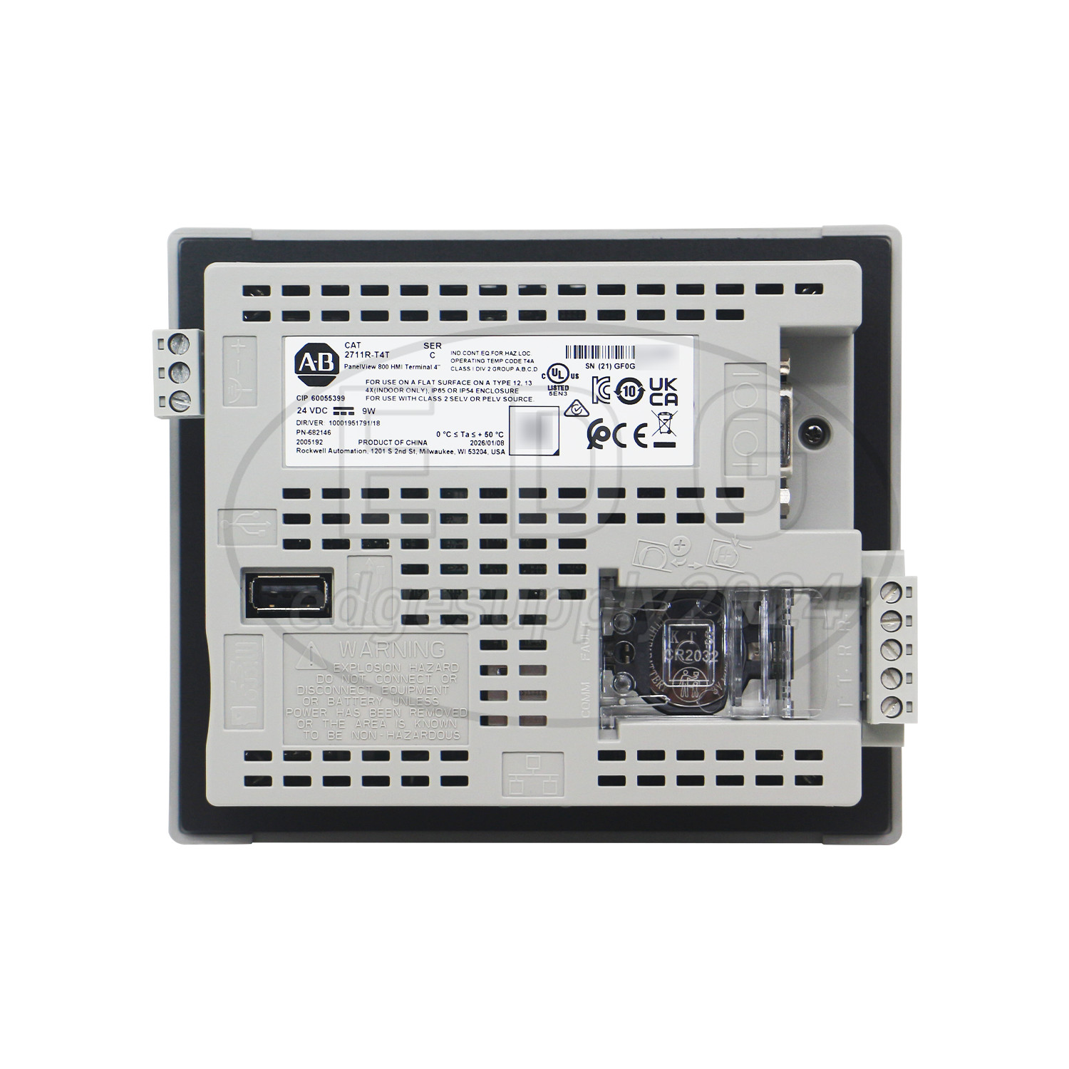 NEW Sealed Allen Bradley 2711R-T4T PanelView 800, 4 inch HMI Terminal