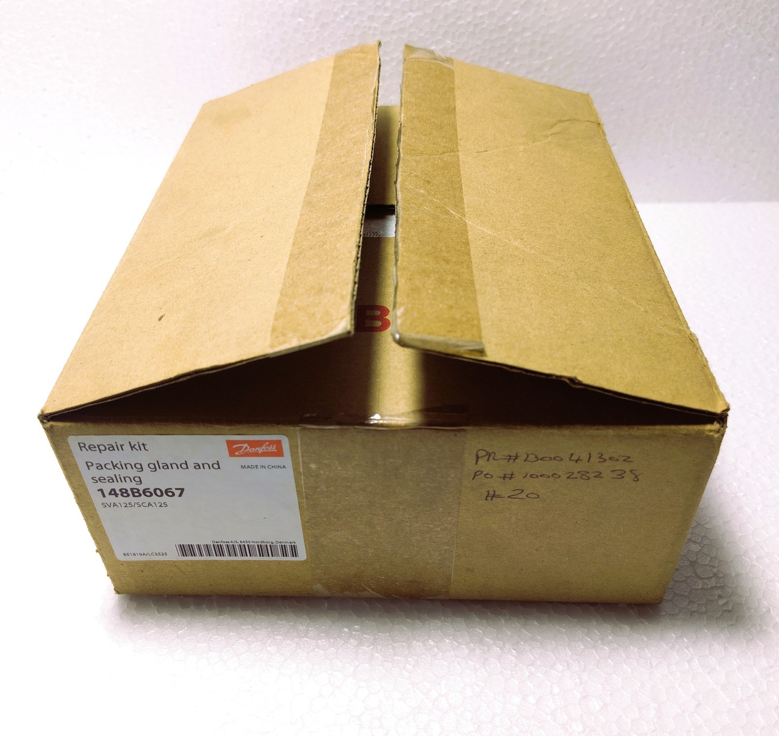 DANFOSS 148B6067 REPAIR KIT PACKING GLAND AND SEALING SAV125/SCA125