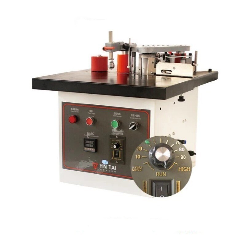 Compact Portable Home-Use Edge Banding Machine for Curved and Straight Edges