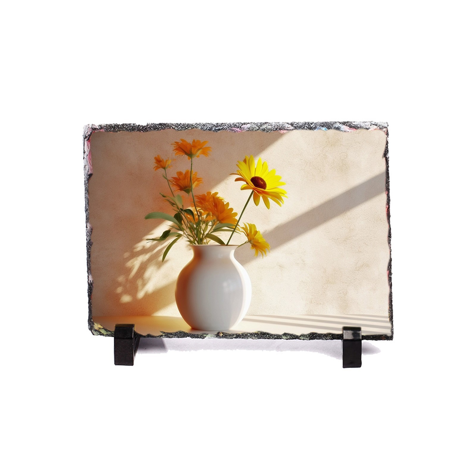 28pcs 5.9inx7.9in Sublimation Rectangle Photo Slate Rock Plaque Blanks DIY