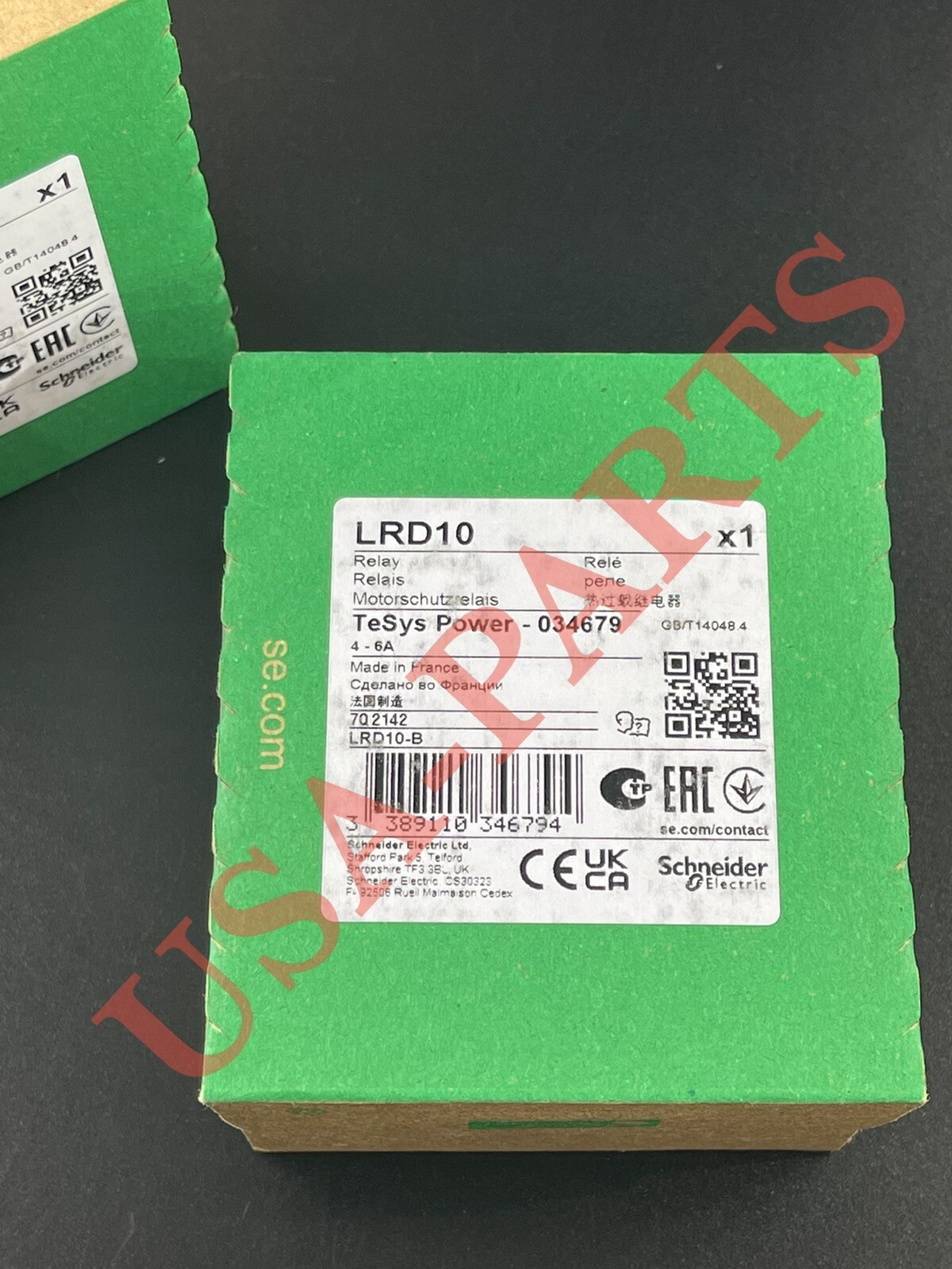 NIB SEALED Schneider LRD10 LRD-10 Thermal Relay *Free Same Day Shipping
