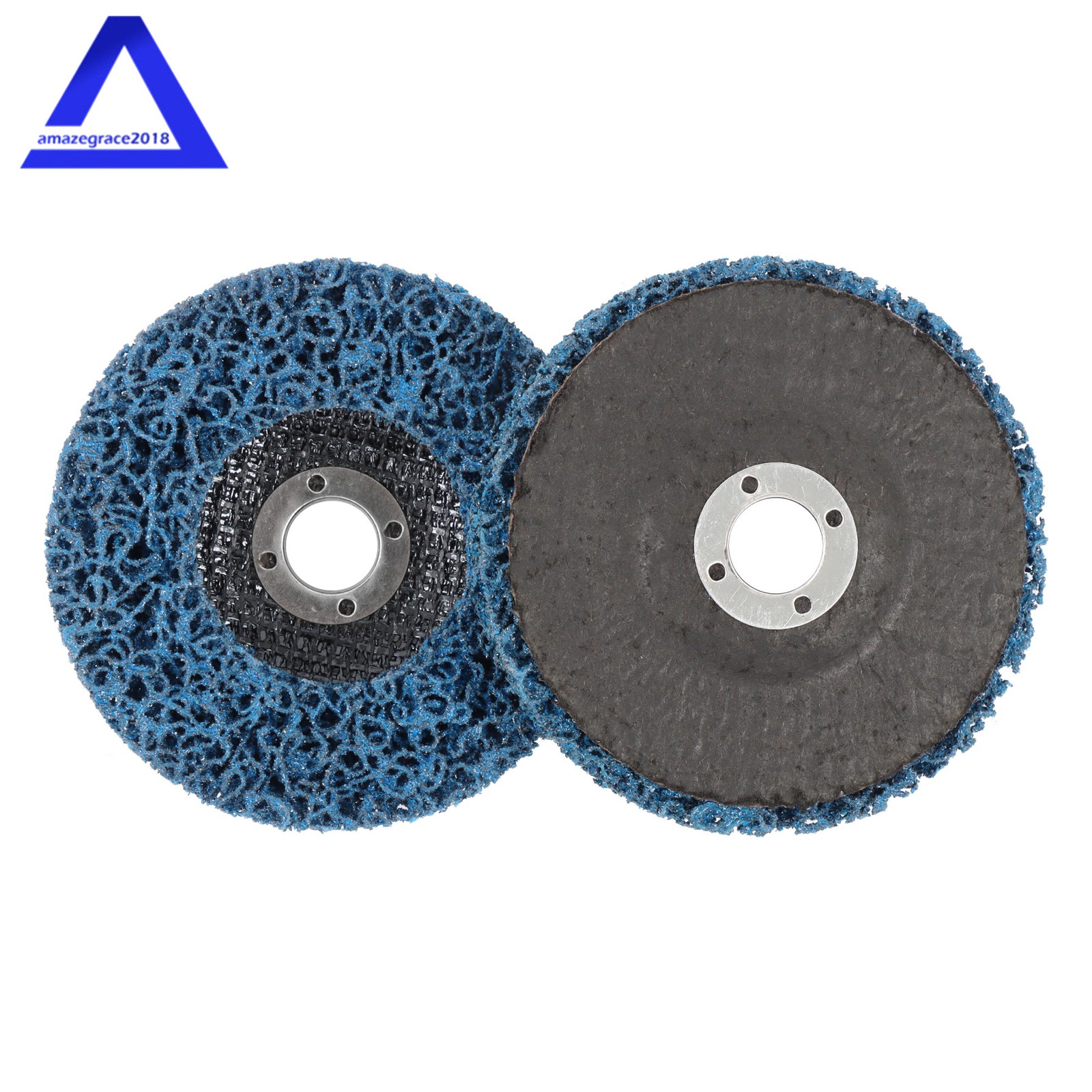 12 Pcs 4 Kinds Paint Strip Disc 4″ × 5/8″ Angle Grinder Stripper Wheels for Rust