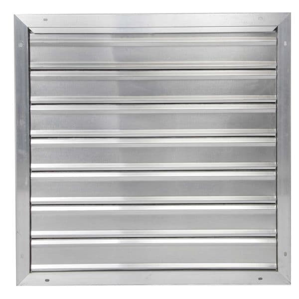 Dayton 2Ftw7 36 In 39″H-W 5.75″L Alu Wall Exhaust Shutter, 36-1/2 In X 36-1/2