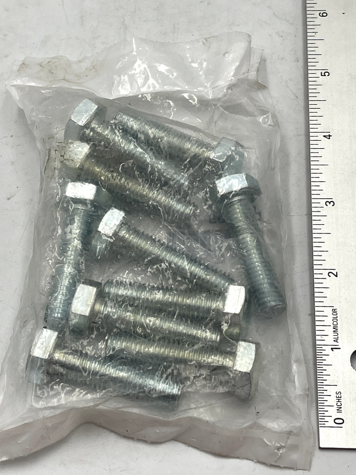 Hex Head Cap Screw: M10x1.5, 40.00 mm Length, Grade 10.9 Steel, Zinc (10 Pack)