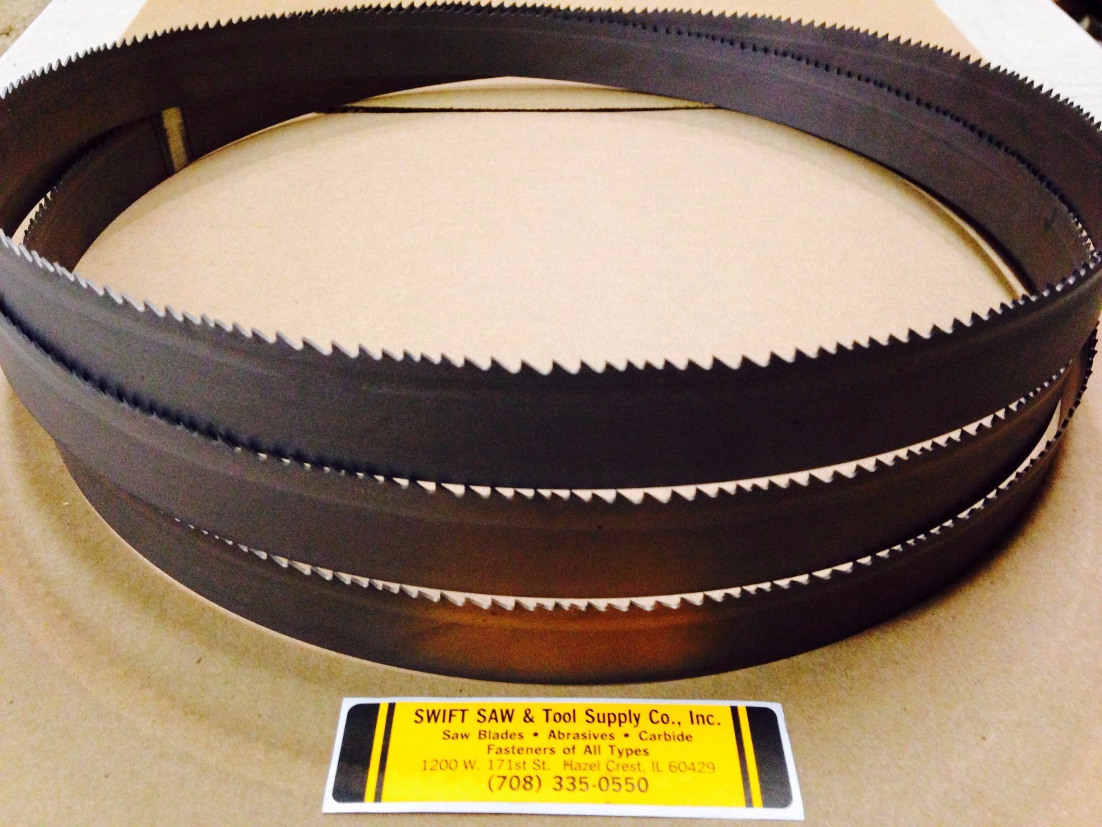 144″ (12’0″) X 1″ X .035 X 2/3T COBALT BIMETAL BAND SAW BLADE DISSTON USA