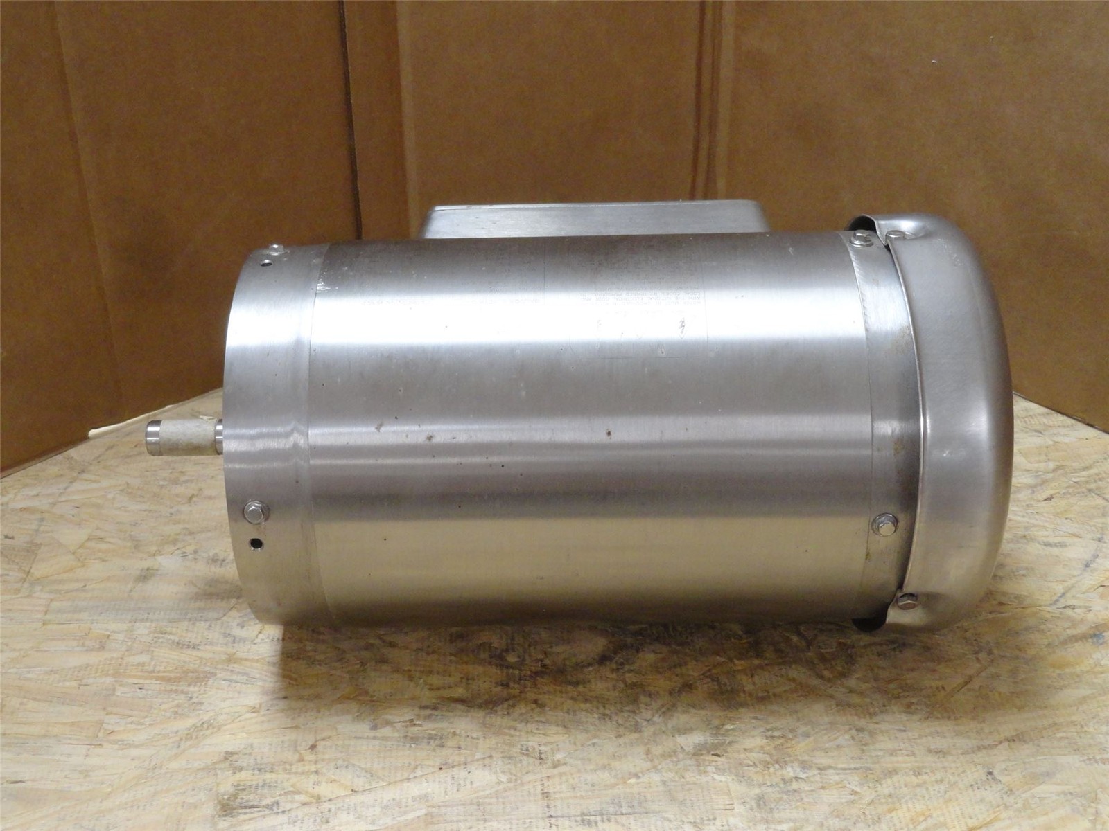 251414 Old-Stock; Baldor VFSWDL3504 AC Motor; SS; 1/2HP; 115/230V; 1800RPM; 3PH