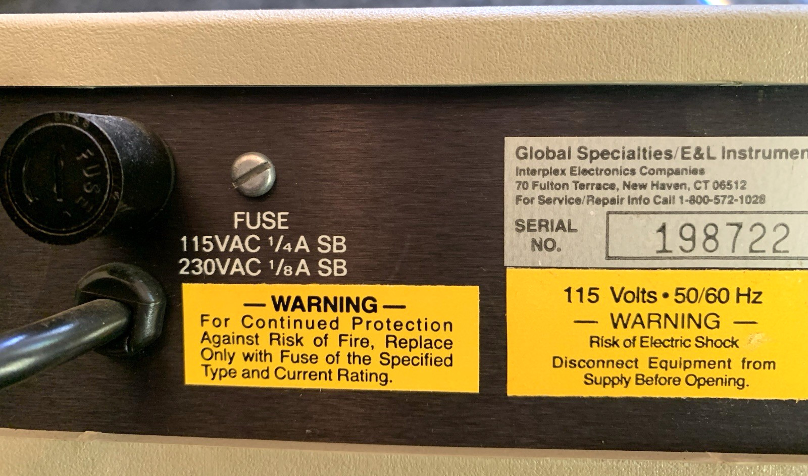 Global Specialties 2001 Function Generator $87 + FREE SHIPPING