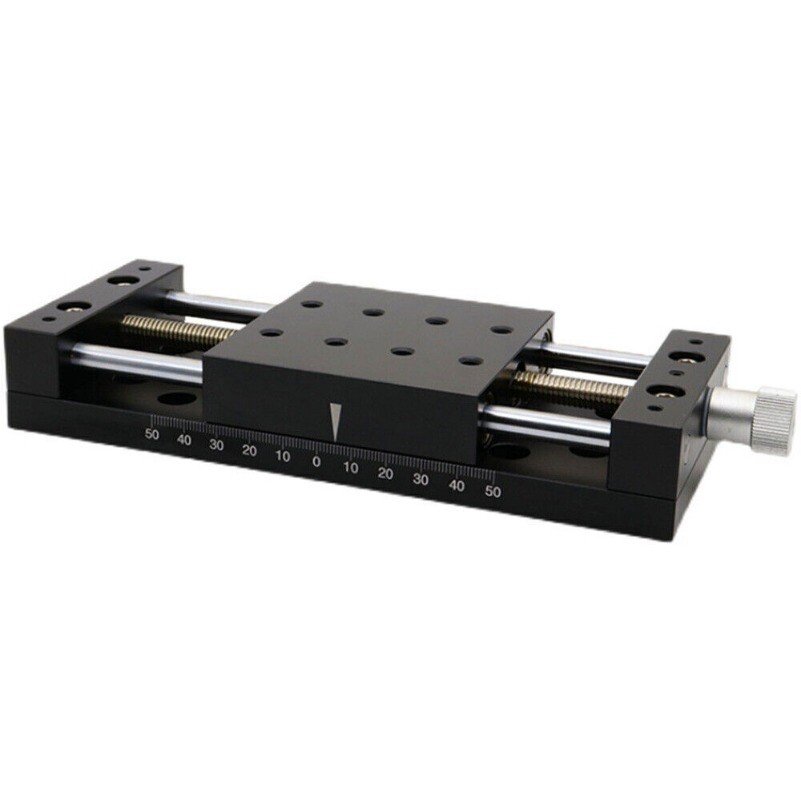 X-axis 20/40/60/80A-DB10-120 Manual Linear Stage Translating Displacement Stage-