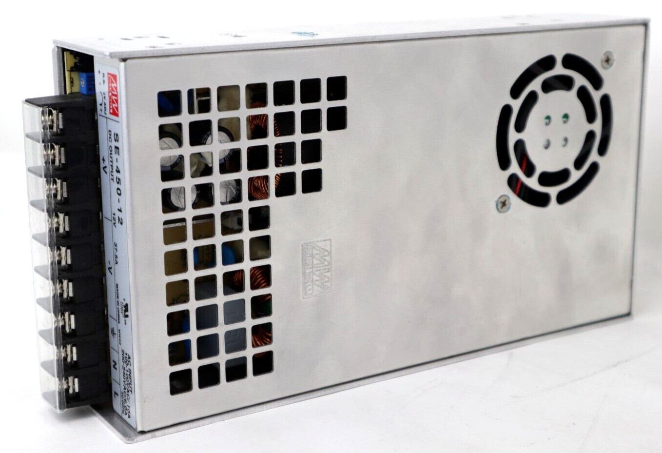 *LOT OF 12* Mean Well SE-450-12 450W 12V DC Power Supply Unit PSU – New in Box