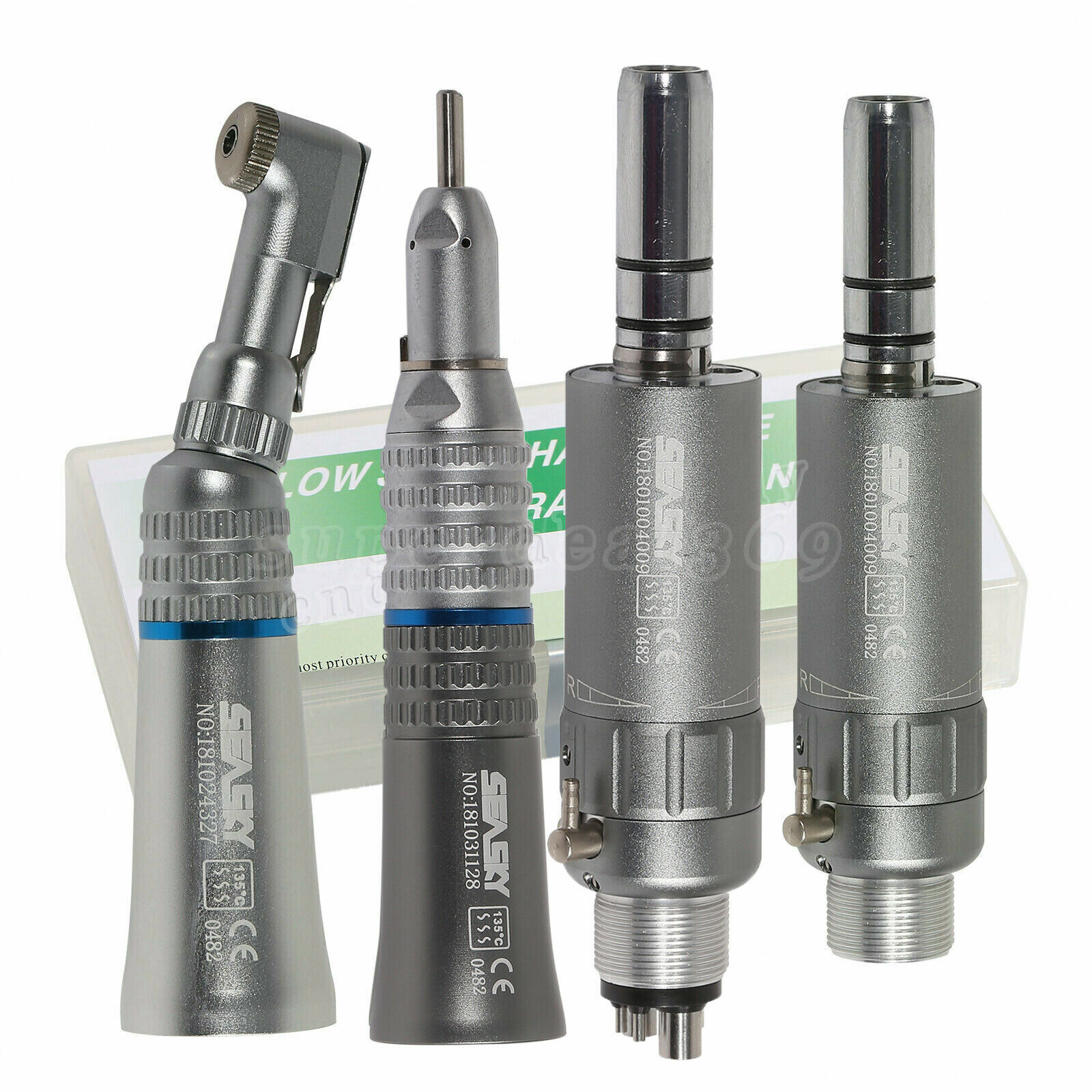 NSK type dental low slow speed handpiece contra angle straight motor 2/4holes us