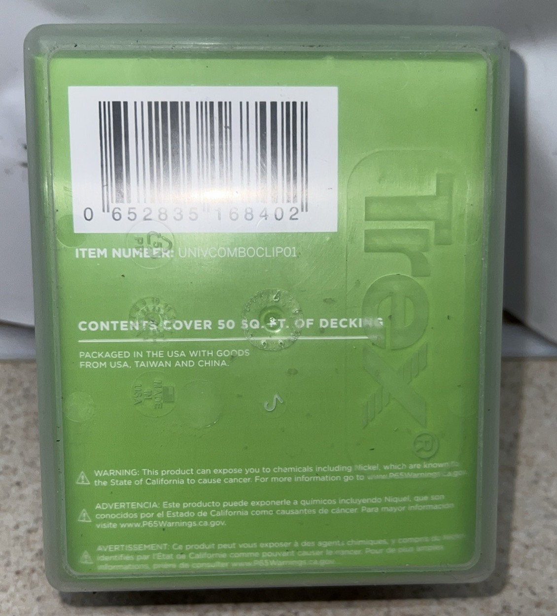 🔥 Trex Hideaway Universal Hidden Fastener Combo Pack 50 Sqft Coverage Sealed