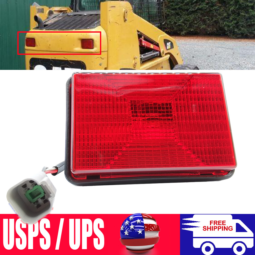Red Lamp Assembly 142-7503 for Caterpillar (CAT) 236B 242B 242B3 248 252B 252B3