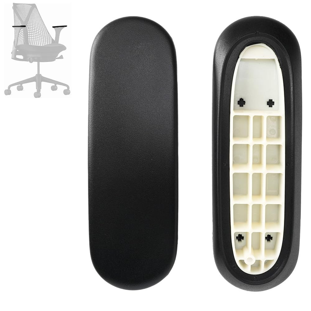 Arm Pads Caps Replacement for Fixed Height Adjustable Armrest Sayl Office Chair