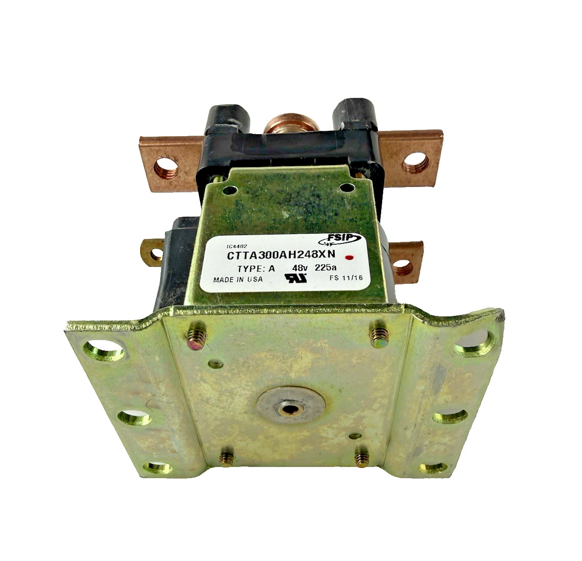 FSIP GE CTTA300AH248XN / IC4482CTTA300 300A SPNO Contactor 48V EV-100