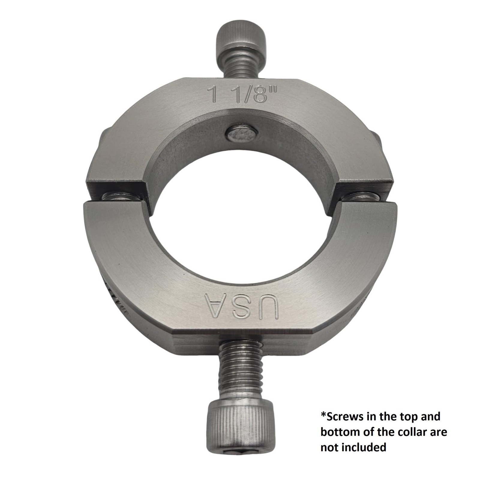 Coastal Shaft Collars – 1.125″ Bore Diameter – Mountable Clamping Two Piece S…