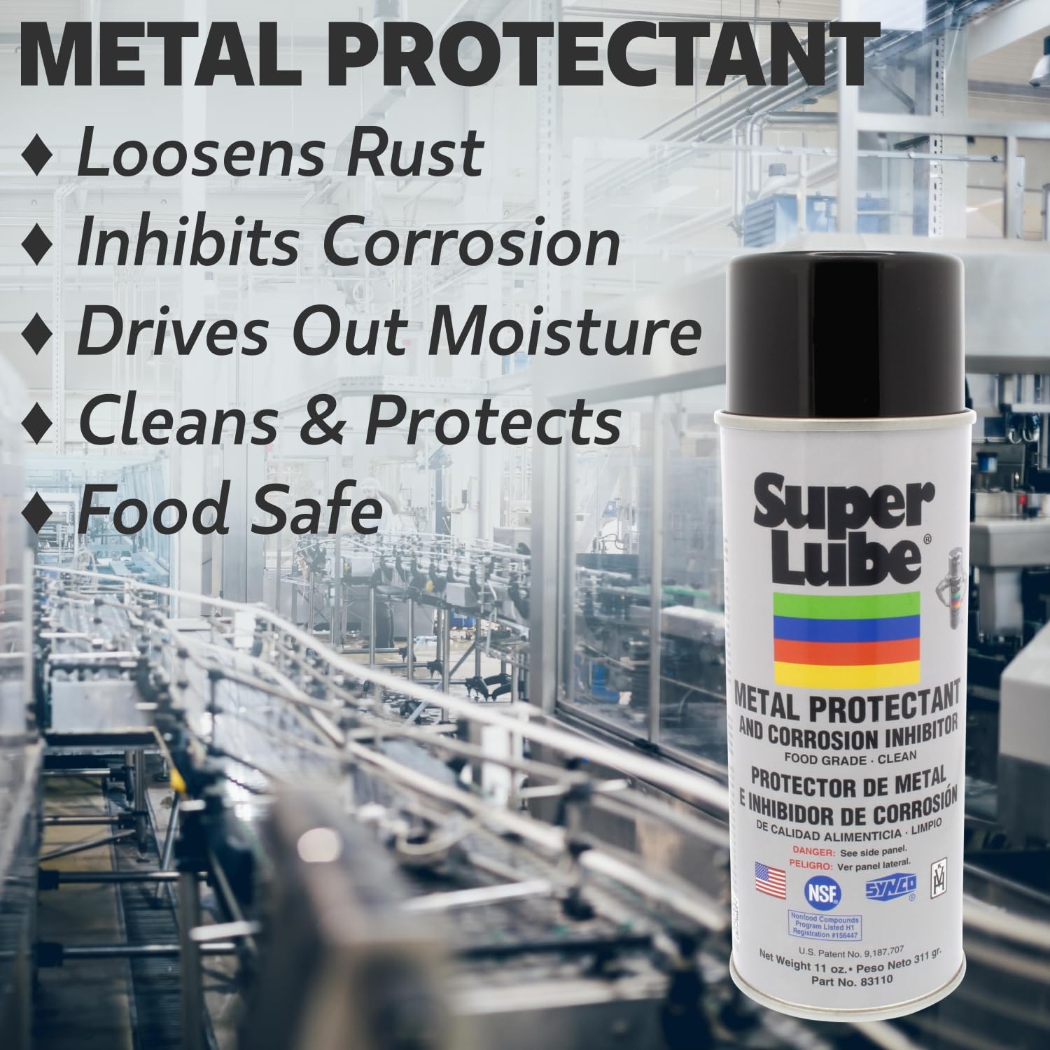 Super Lube Metal Protectant & Corrosion Inhibiter (Translucent Clear, 11oz )