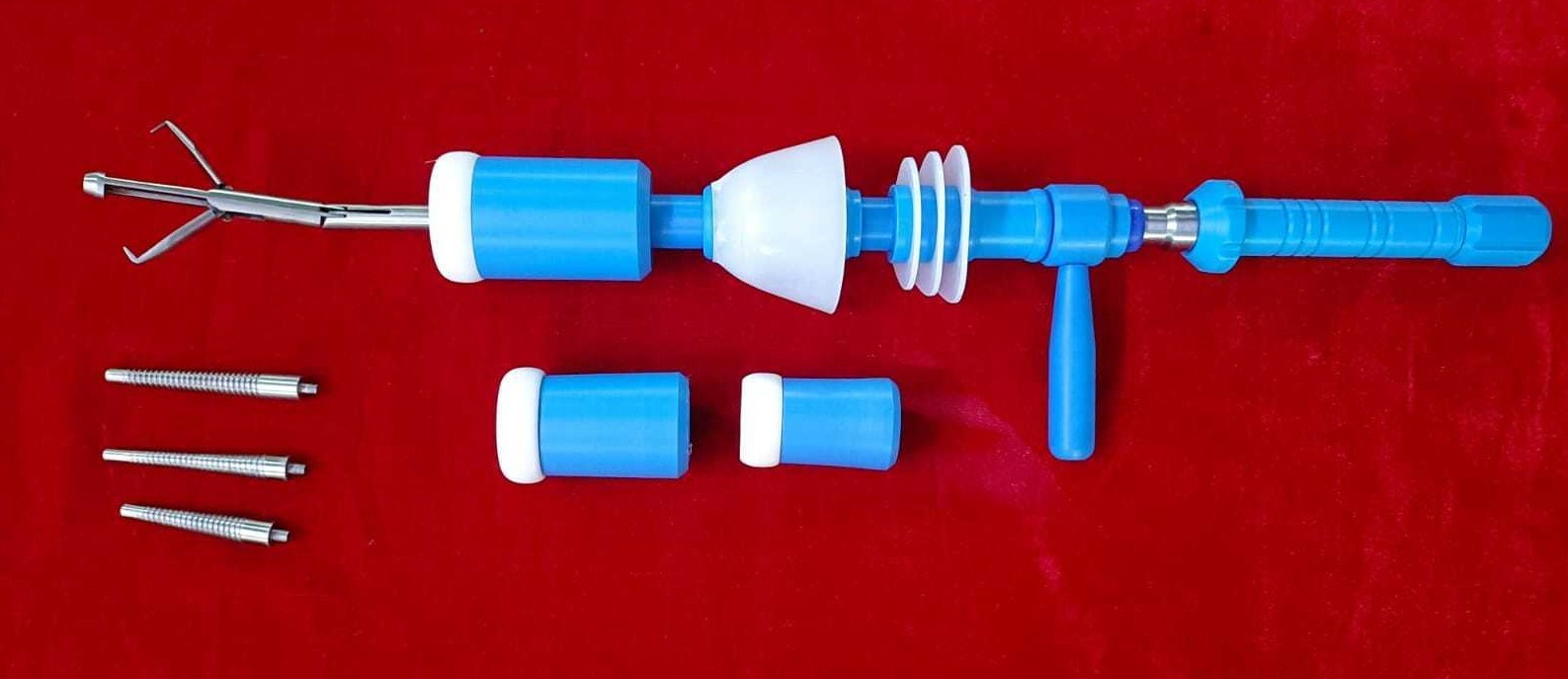 Laparoscopic Gynecology Mangeshkar-Type Uterine Manipulator Articulation 10mm