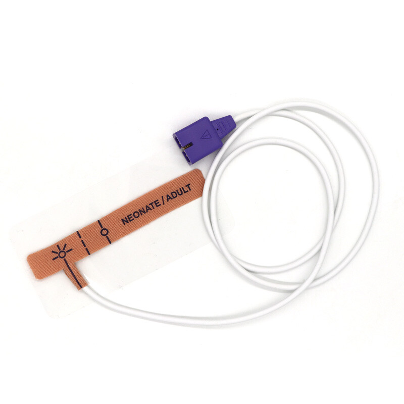 10Pcs 9Pin Disposable Neonate/Adult Oximax SpO2 Sensor Compatible for Nellcor，US