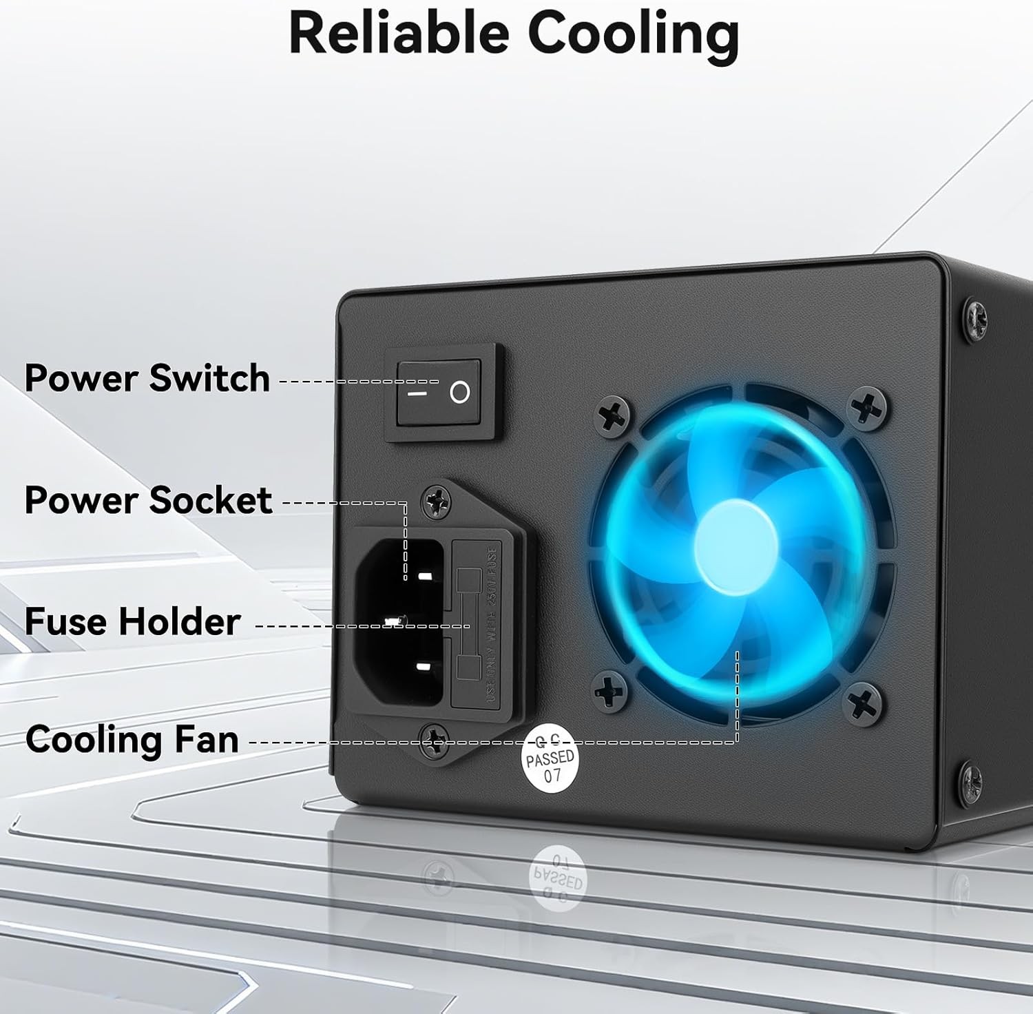 Adjustable DC 0-30V 0-5A Power Supply Lab Variable Regulated Source USB Port