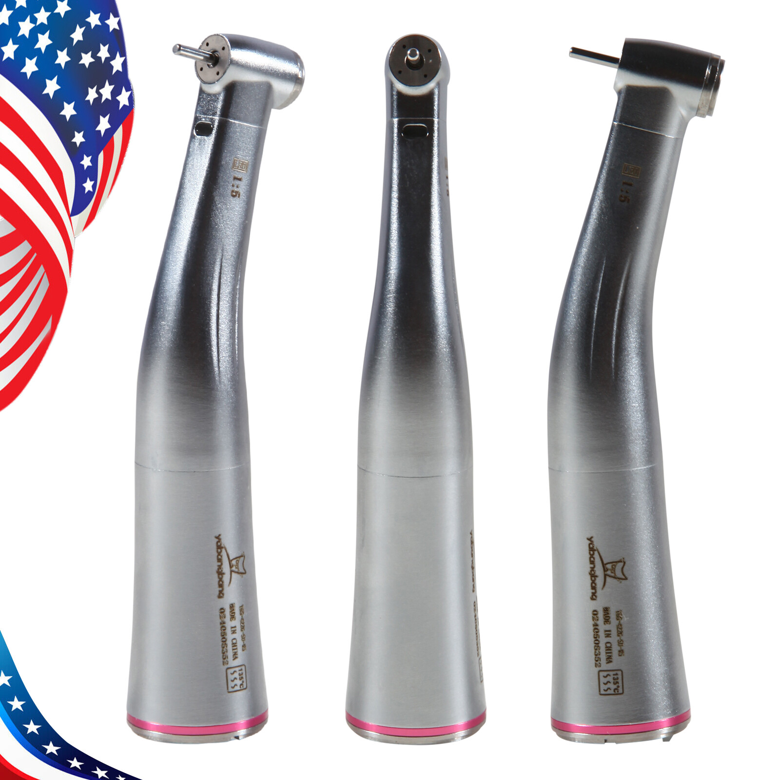 12PCS Dental White Stone High Speed Polishing Burs FG Flame Aluminum Oxide USA
