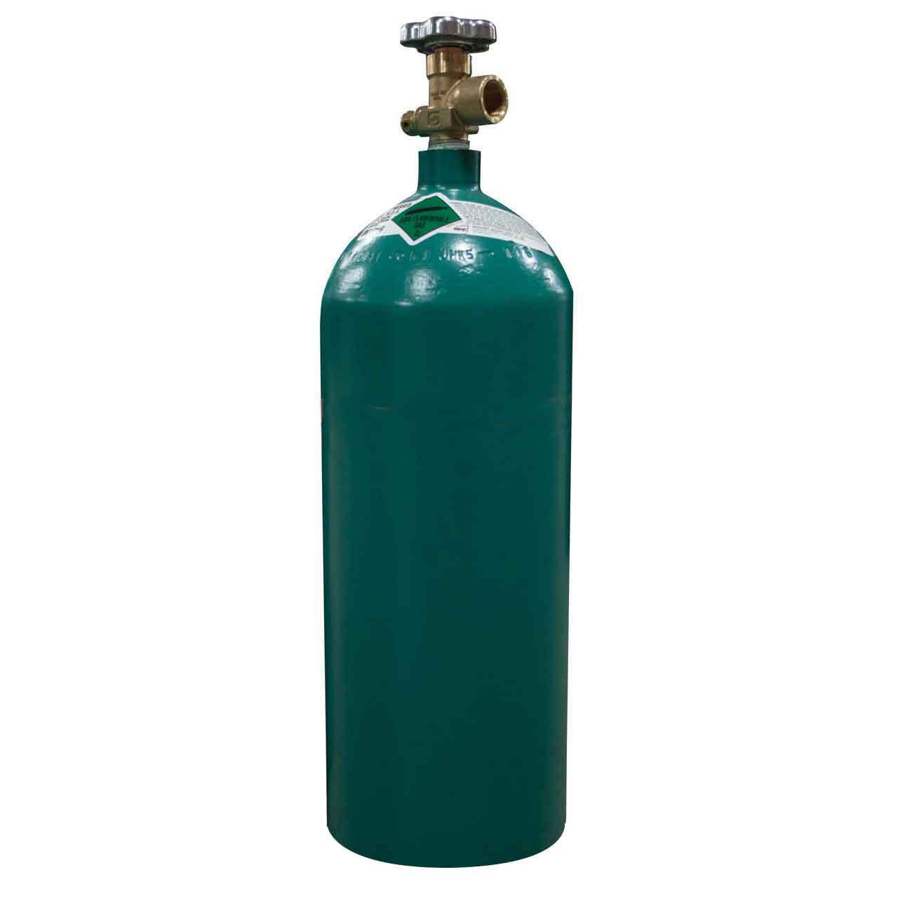 40 cu/ft 75% Argon 25% CO2 Welding Gas Cylinder Tank CGA 580 – FULL