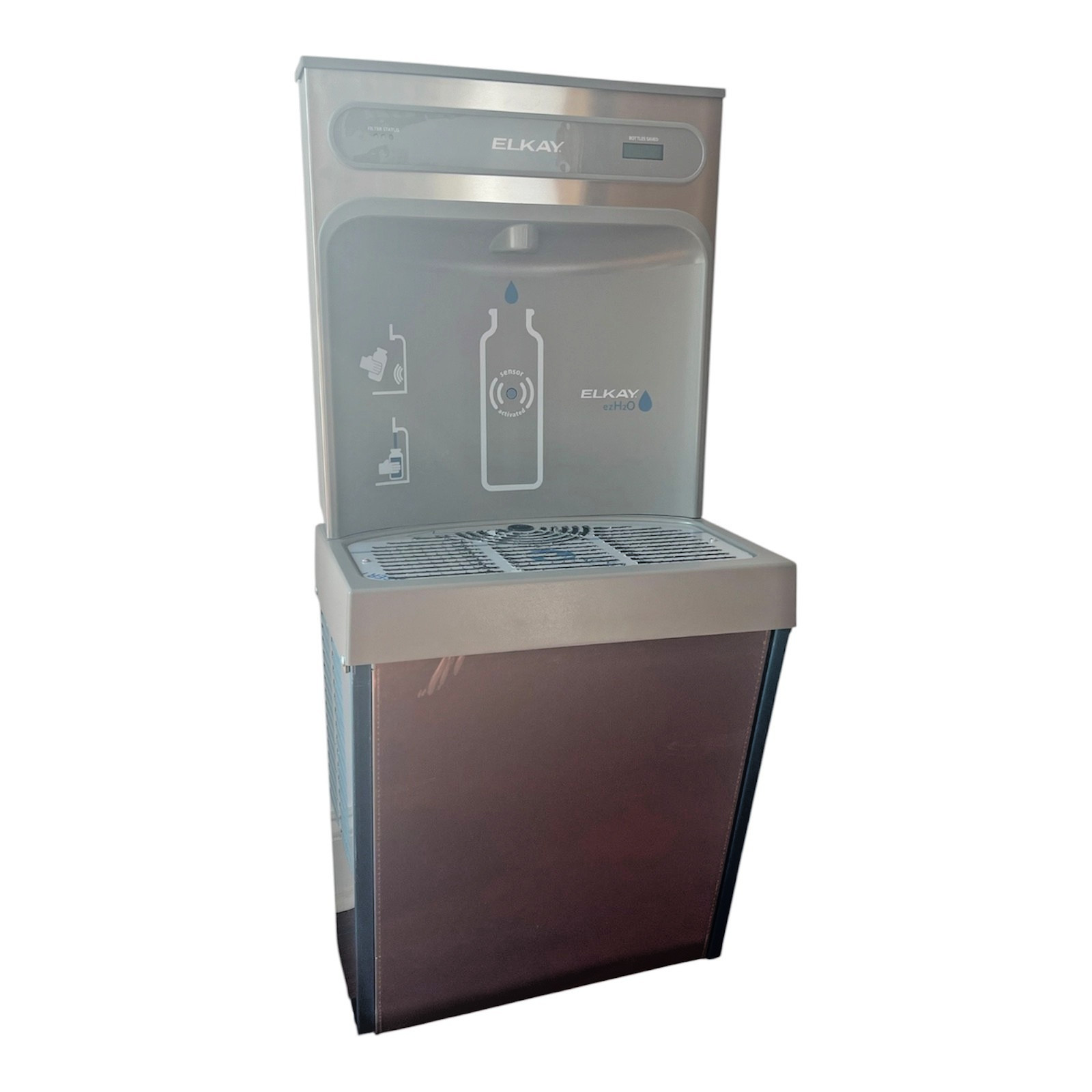 Elkay LZ8WSSSMC ezH2O Wall Mount Bottle Filling Station – Refrigerated, Filtered
