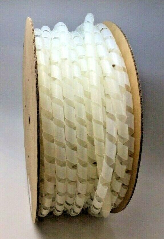 Panduit T100N-C Spiral Wrap 1in (25.4mm) x 100ft (30.5M) Nylon Natural Color