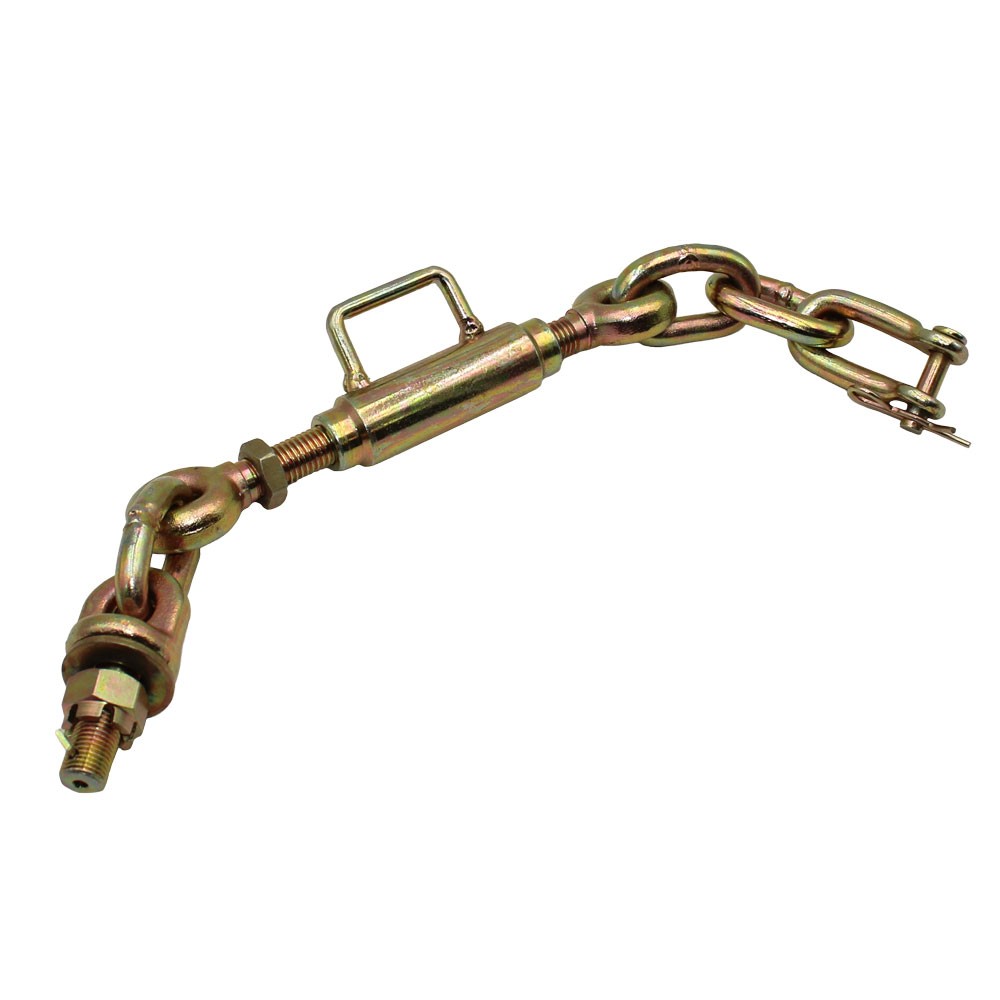 Universal Fit Turnbuckle 3 Point Hitch Sway Check Chain Stabilizer 11.75-13.50