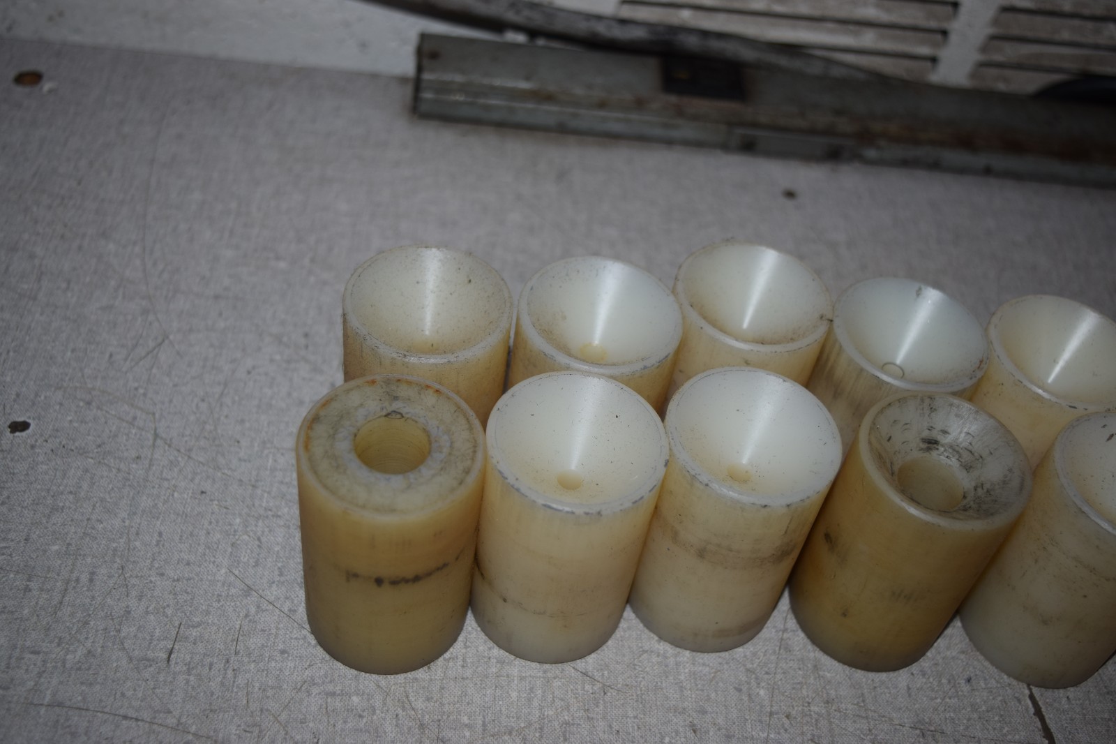 CNC Lathe Machine Spindle Liner Nylon Reduction Tubes Lot