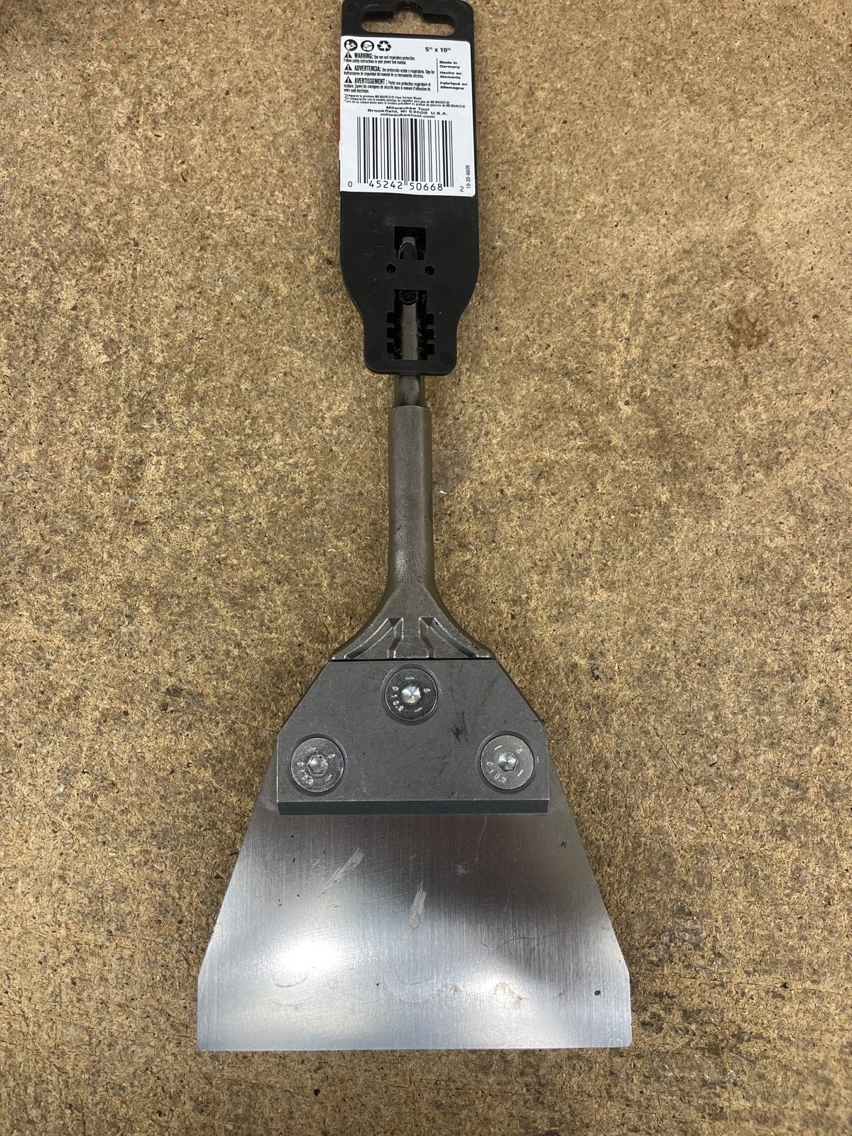 Milwaukee 5 in. x 10 in. SLEDGE SDS-PLUS Floor Scraper