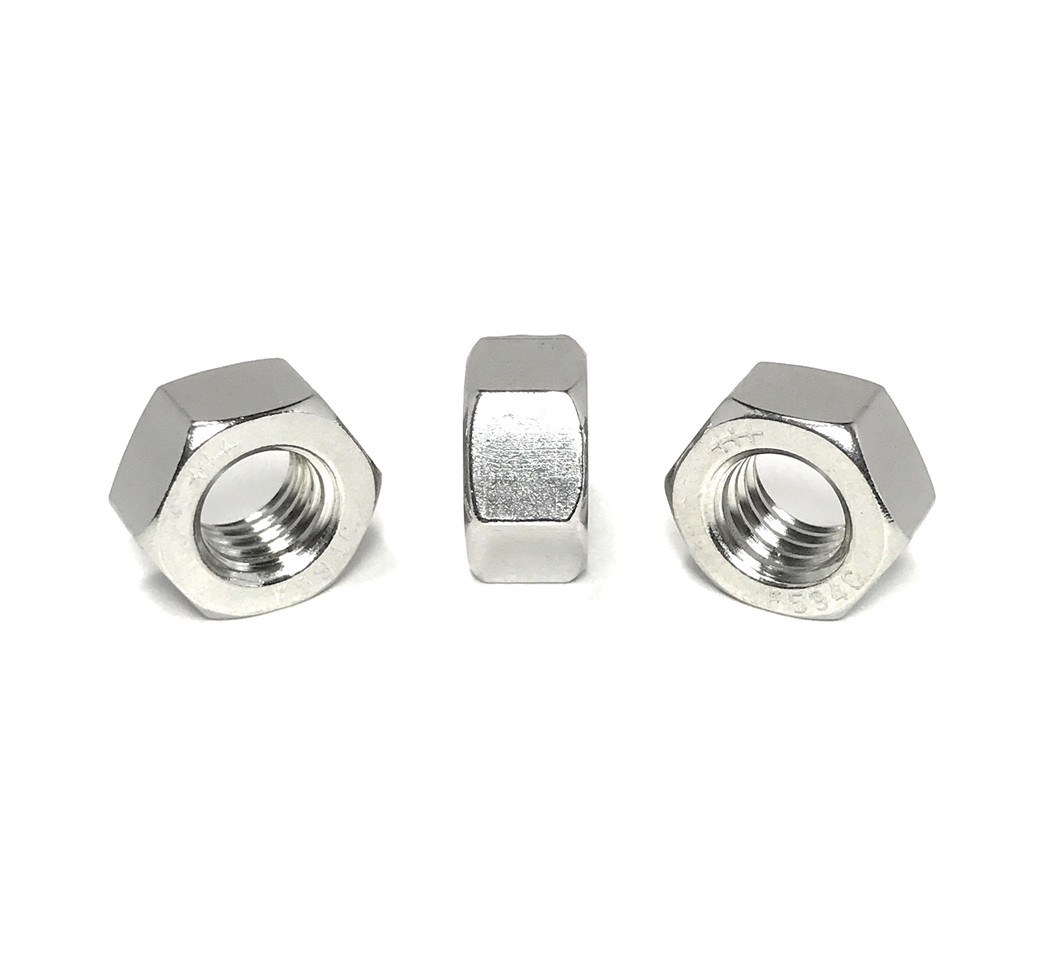 (25) 7/16-14 Finished Hex Nuts Stainless Steel (25 Pieces)