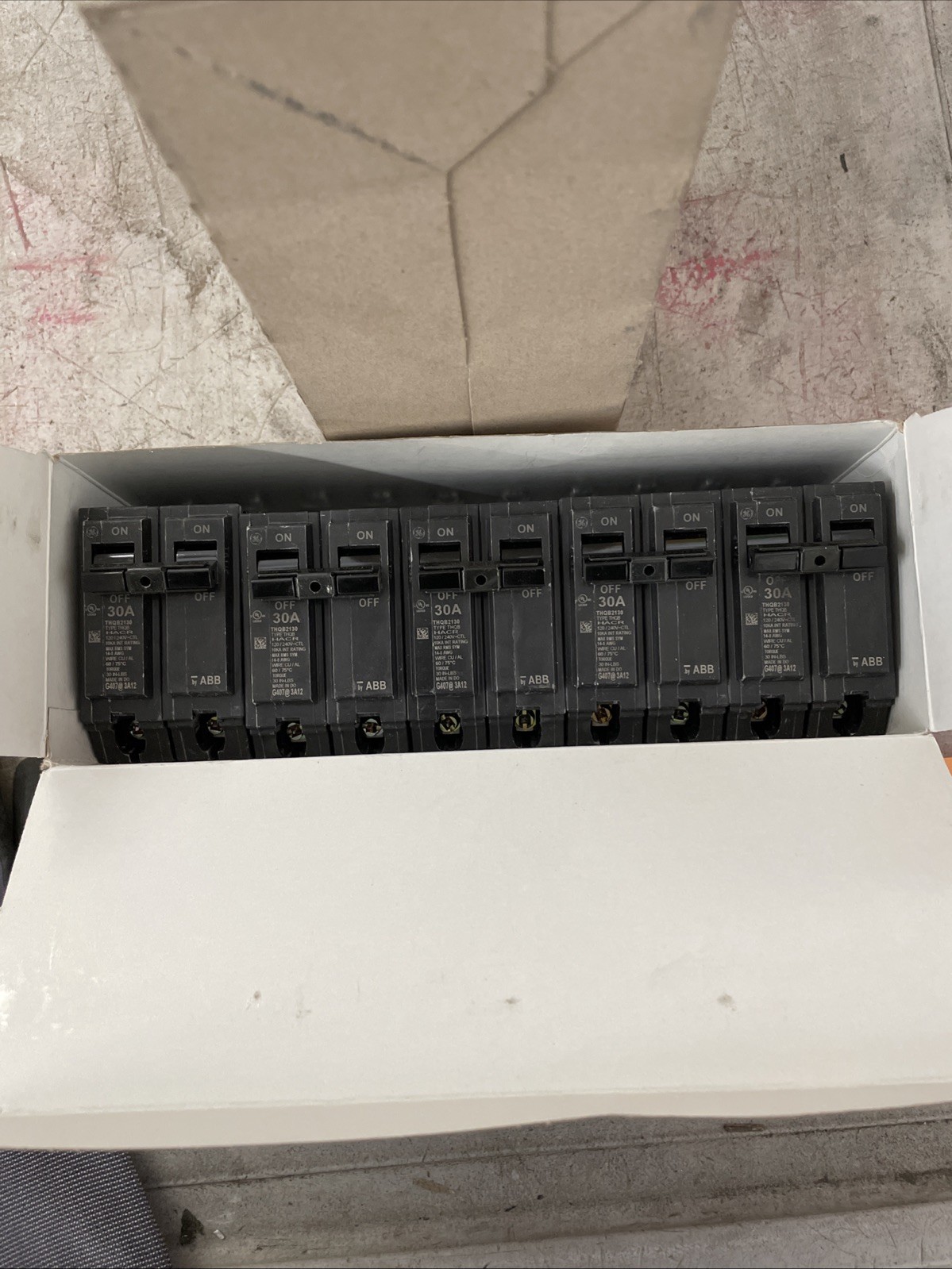 GE THQB2130 30 Amp 2 Pole 120/240V Mini Circuit Breaker