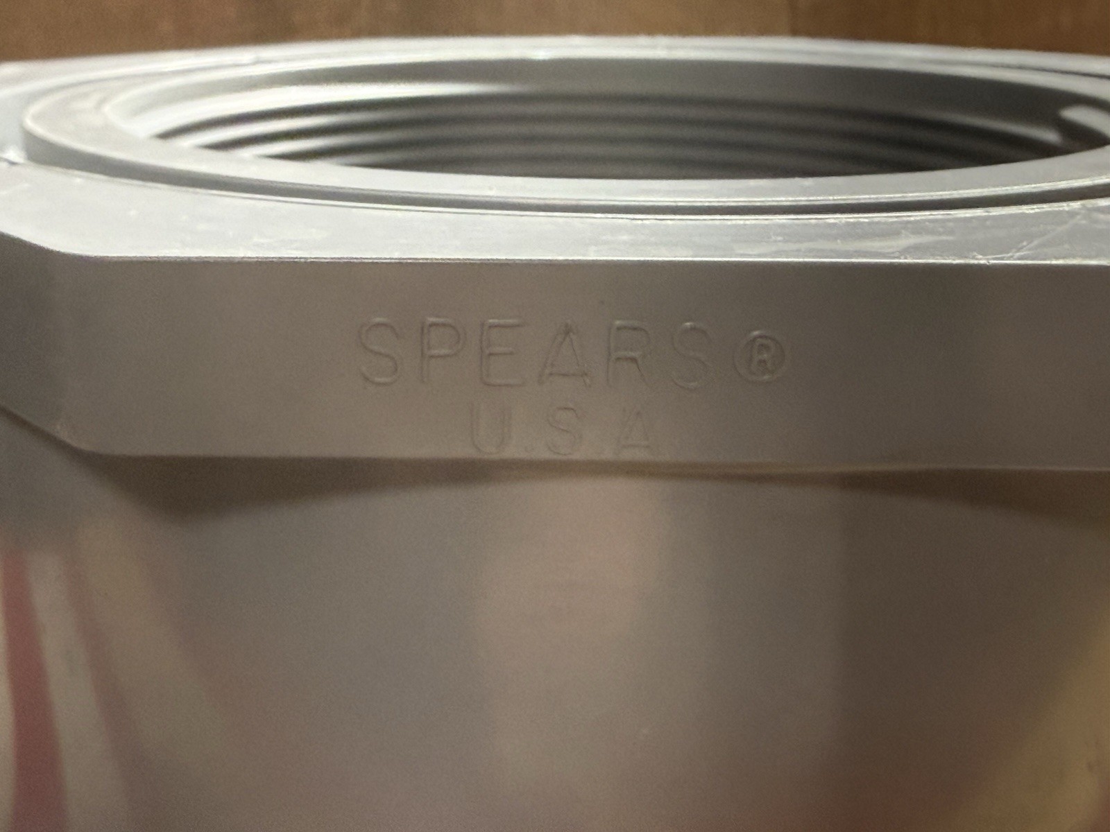 Spears 838-532C, 6” x 4” Sch80 CPVC Reducing Bushing Spigot x FPT, NEW Plumbing
