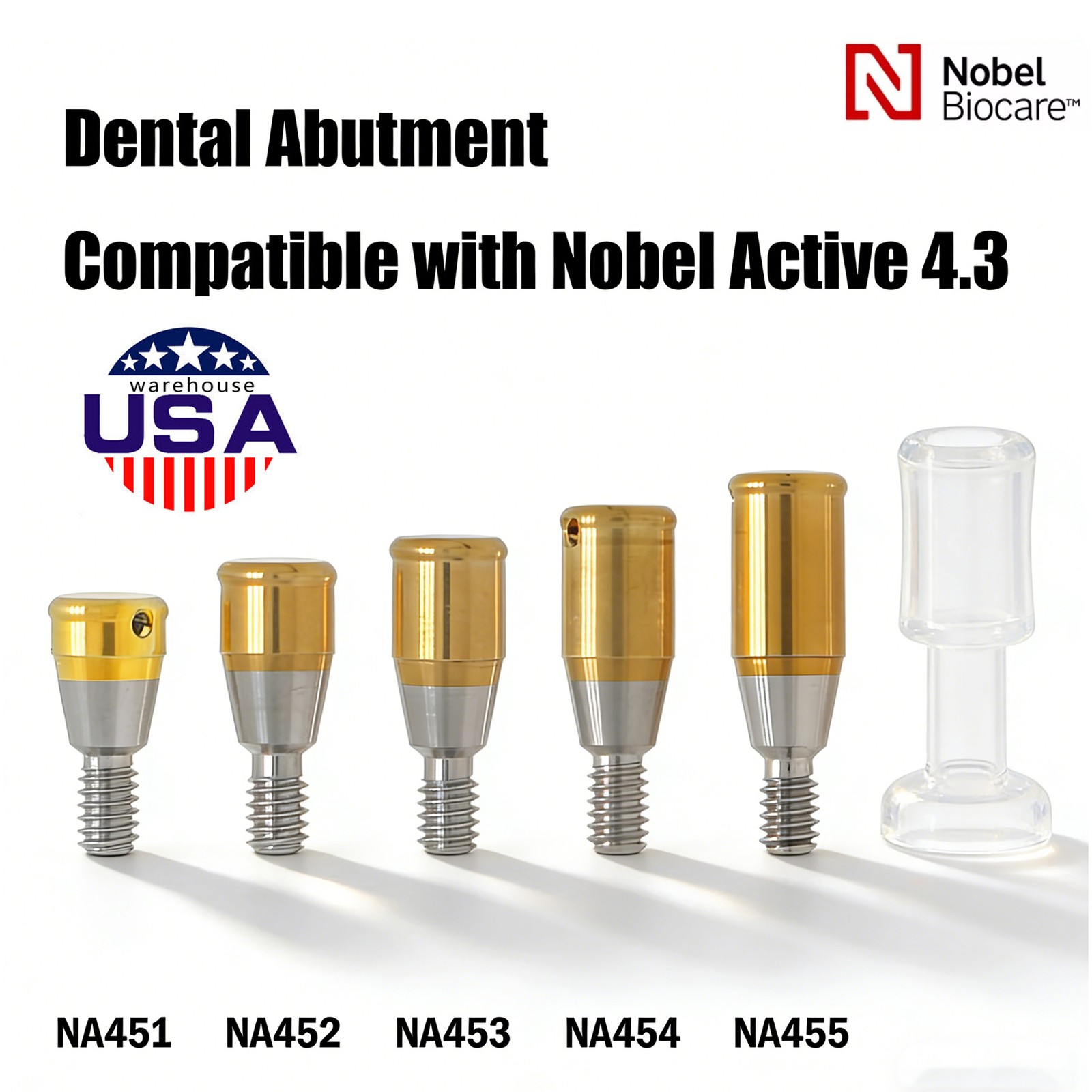 US Locator Accessory For Nobel Dental Core Implant Tool Abutment Cap Replacement