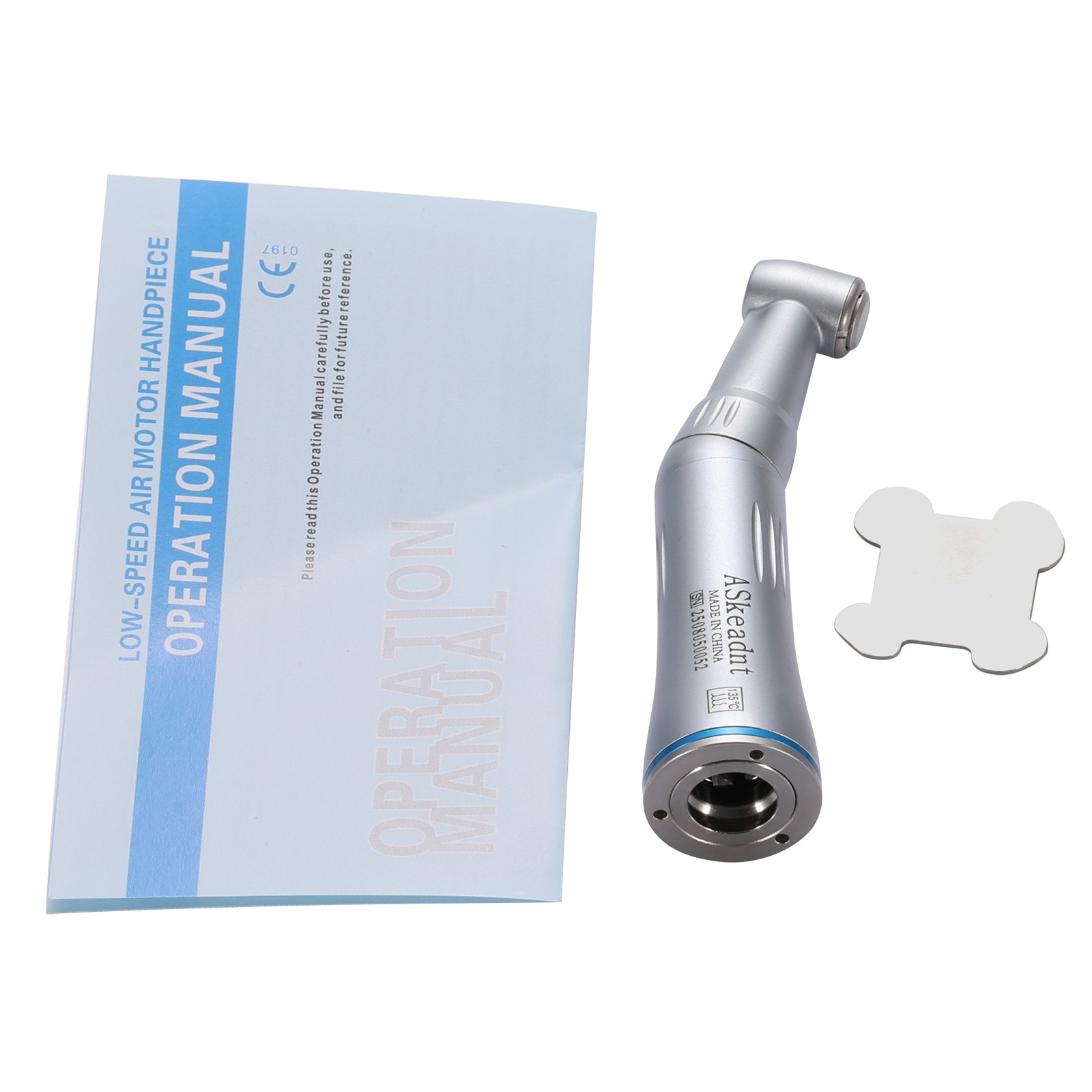 Dental Internal Water Spray Contra Angle E-type Low Speed Handpiece