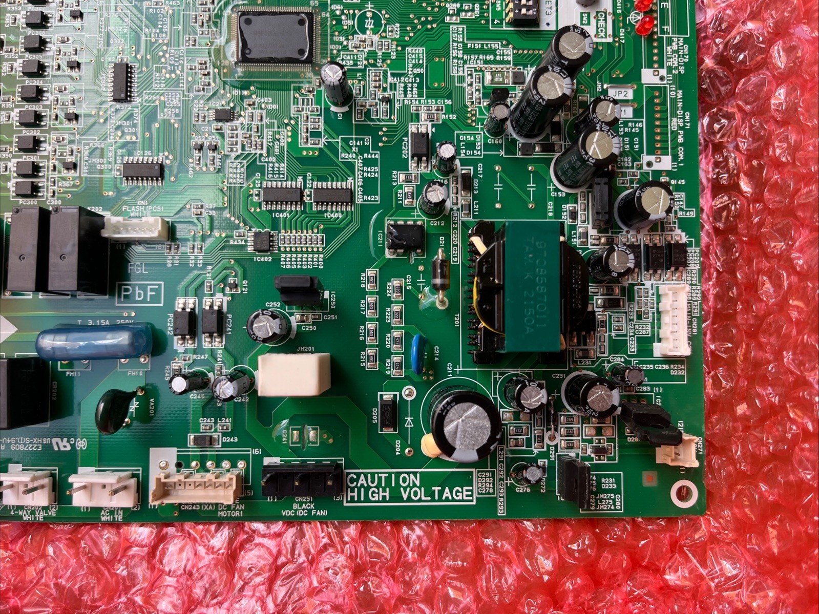NIB FUJITSU 9710362088 CONTROL PCB ASSY HY K15CG-1500HUE-C1