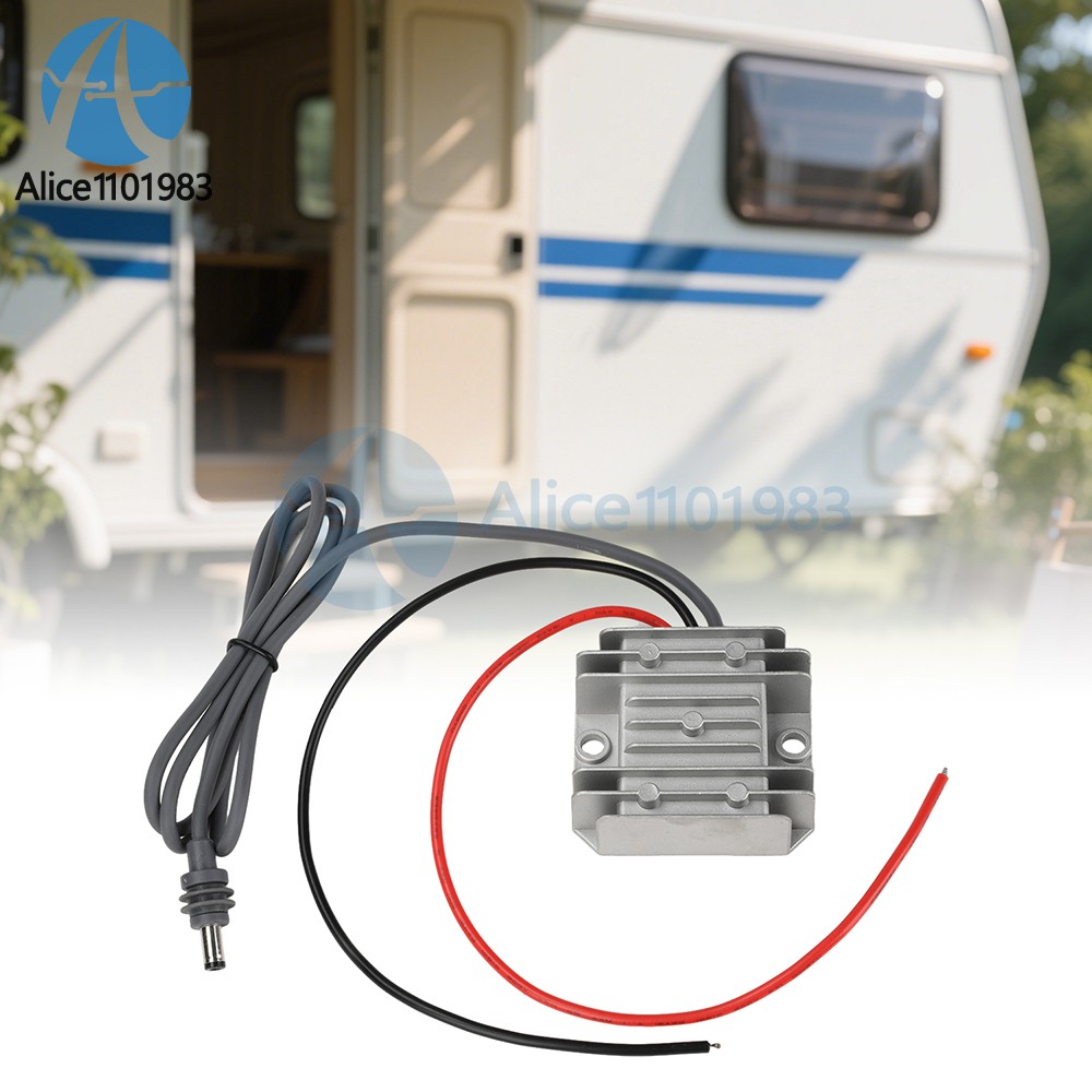 DC 12V24V to DC 30V 3.5A Power Cord Converter Boost Conversion Module Waterproof