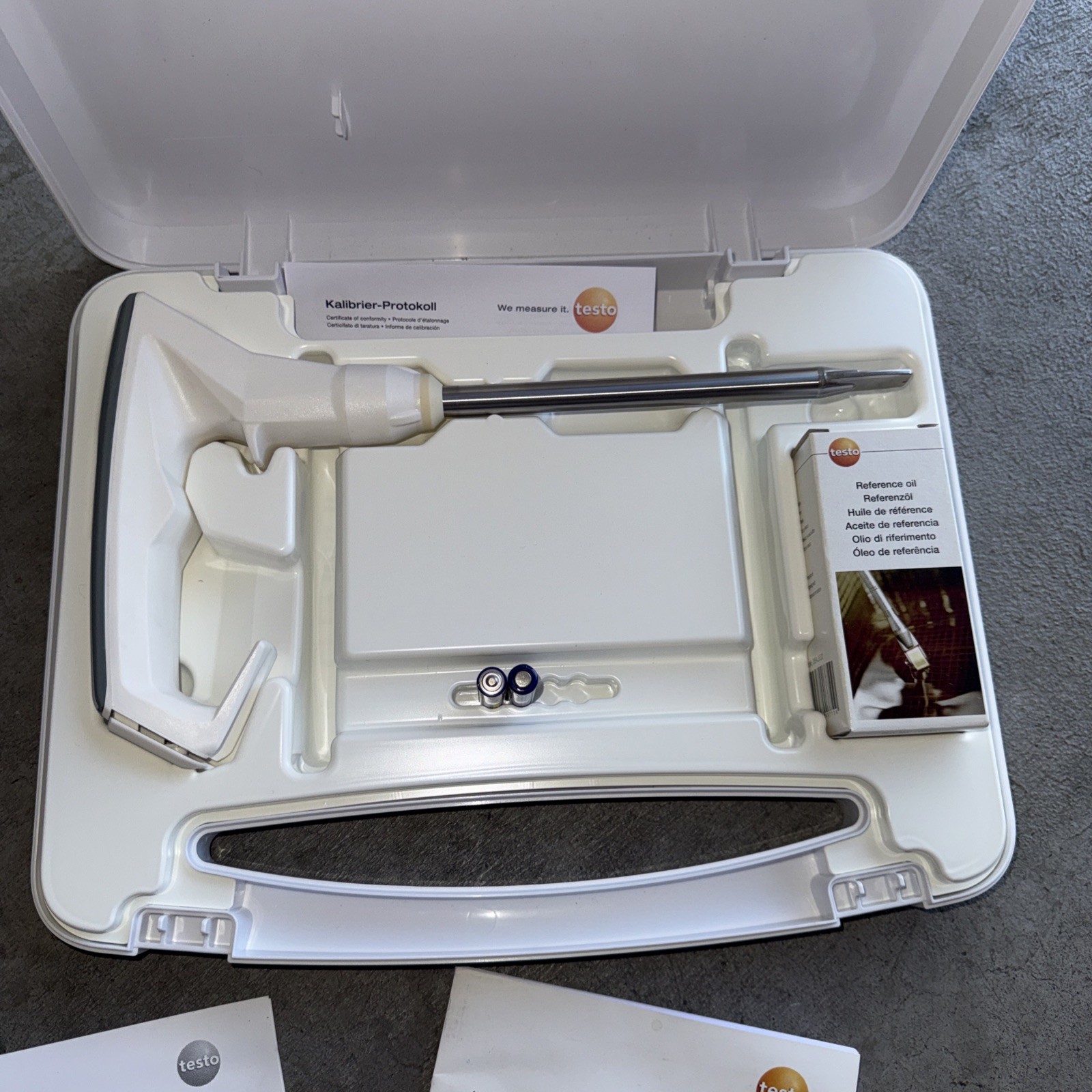 Testo 270 Frying Oil Quality Tester, 104°F to 392°F, 0 to 40% TPM NEW
