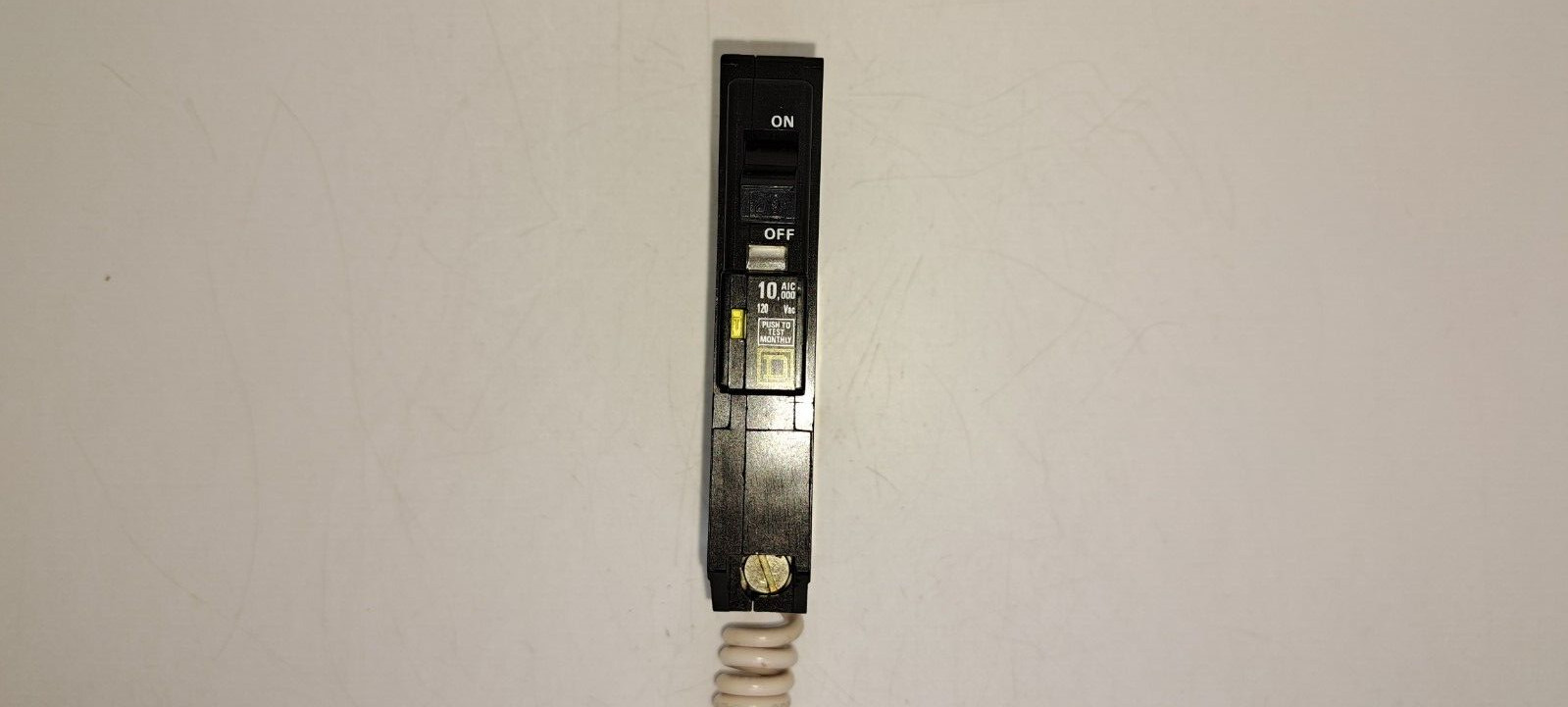 Square D QO120GFI 20 Amp 1 Pole 120V Ground Fault Circuit Breaker
