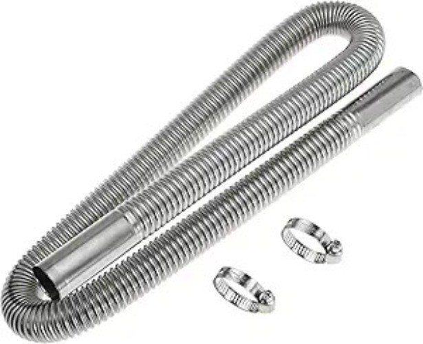 100cm 1 inch Heater Exhaust Pipe Generato Model: 100CM Single LayerSize: 100cm