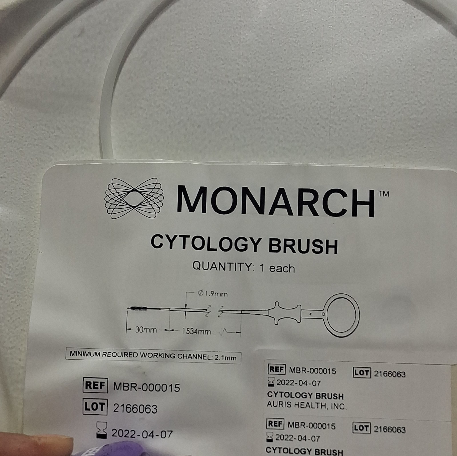 Monarch Cytology Brush Cytology Discipline Model Cytology Brush MBR-000015