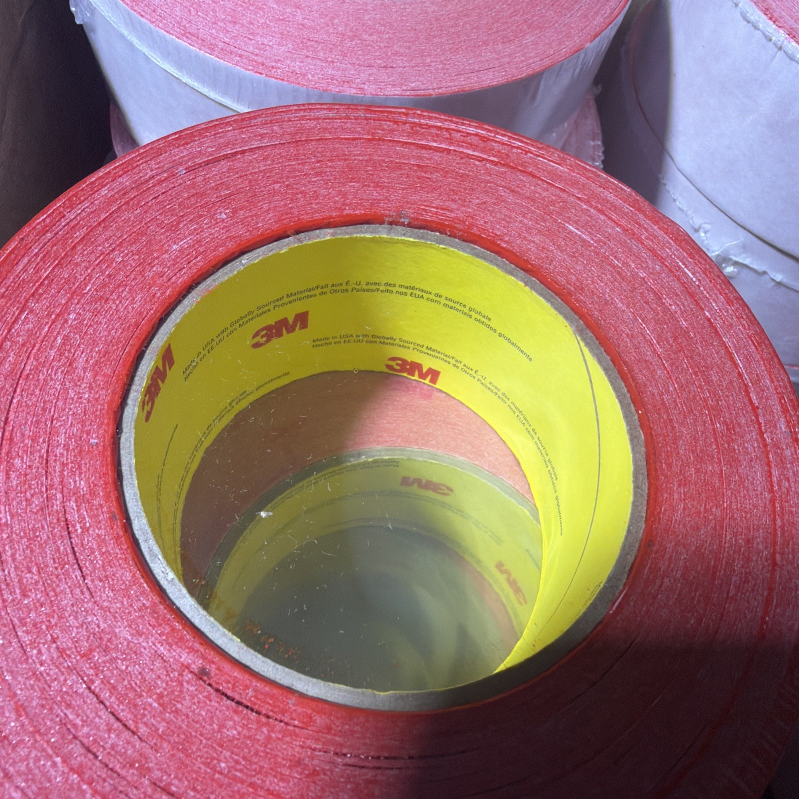 3M Double Sided Tape 1.88 In. X 60yds – 24 Rolls. 9737R Red 3.5mil