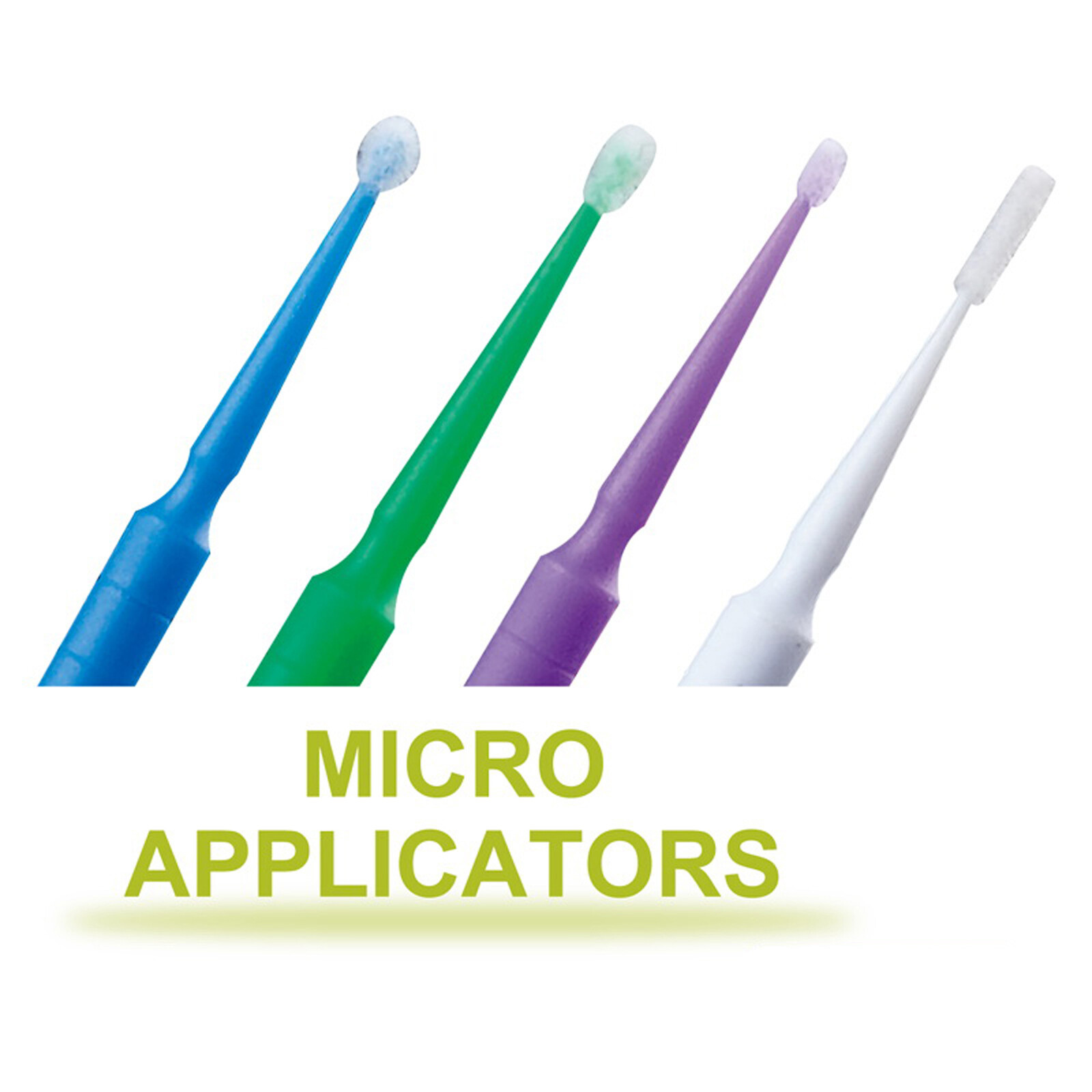 400 Microbrush Micro Brush Applicator Tips (Regular, Fine, Super Fine) Dental