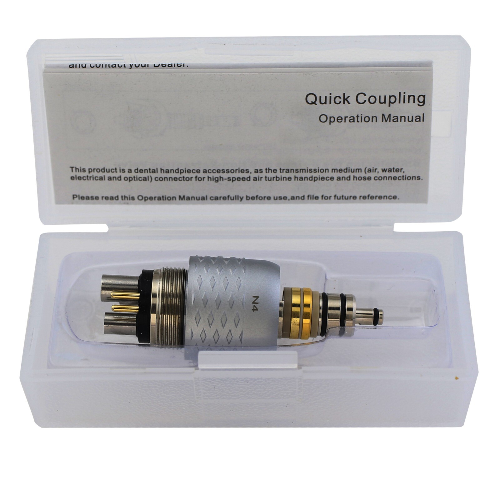COXO Dental Handpiece Quick Coupler Coupling Swivel 4 Hole 6 Pin KaVo NSK Sirona