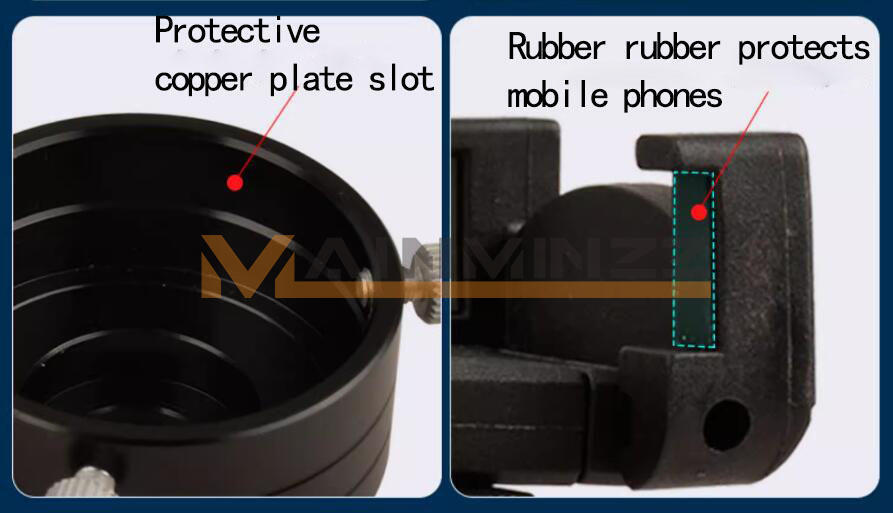 1PC NEW Slit Lamp Adapter Microscope Eyepiece Smartphone Cell Phone Adapter