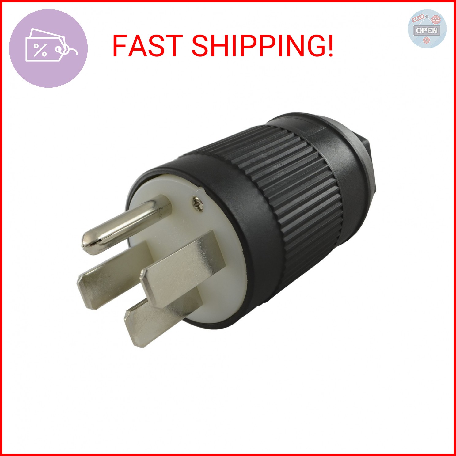 Conntek 60837-00 14-50P Assembly Plug , Black
