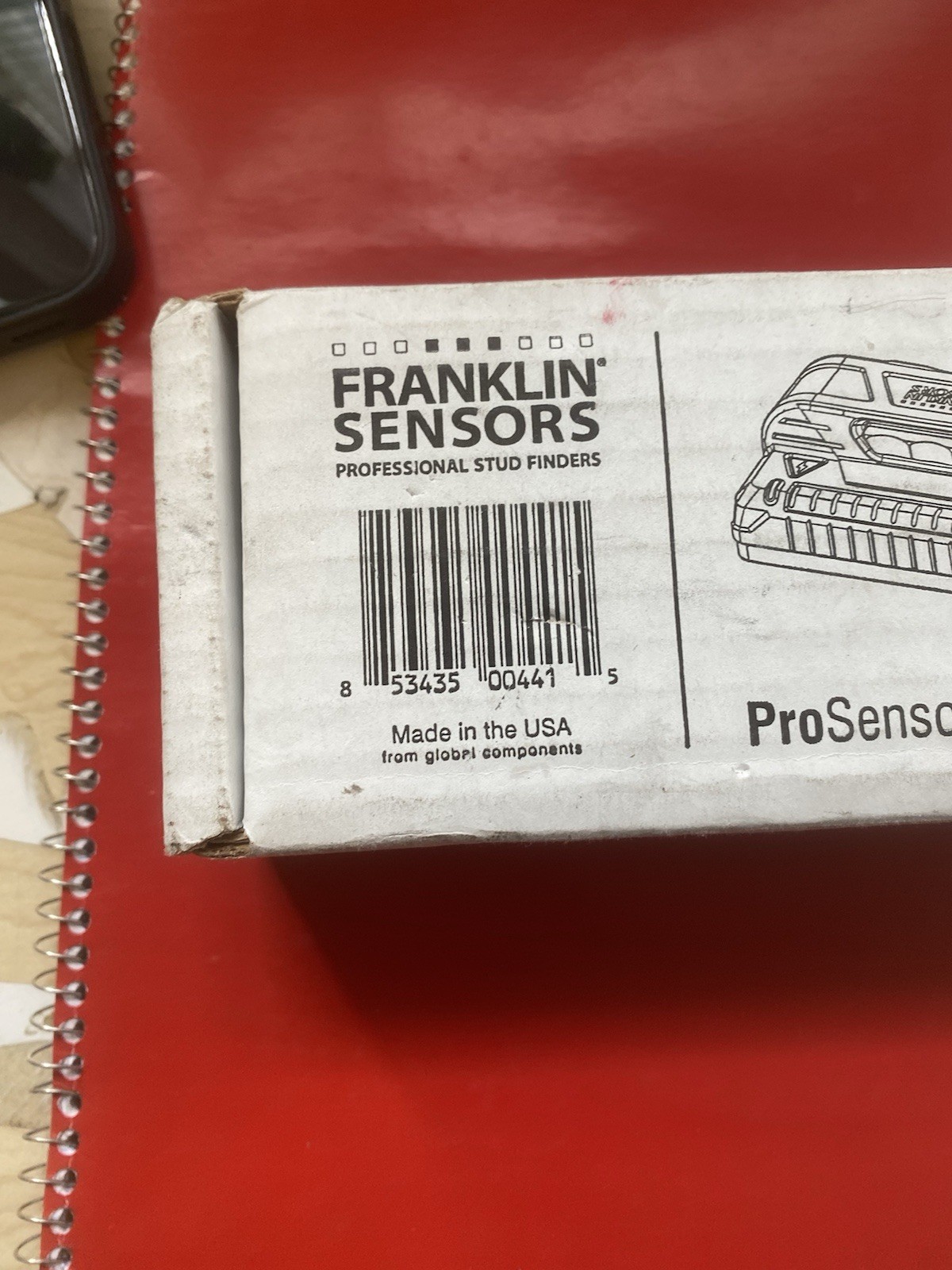 BRAND NEW ProSensor M150/X990 Stud Finder with Live Wire Detection and 9 Sensors