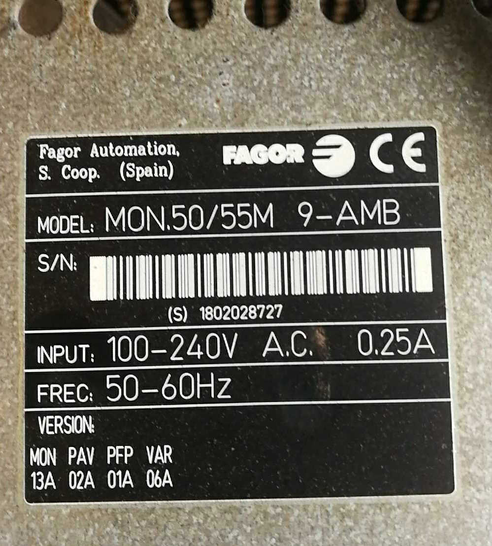 8 in LCD Screen For FAGOR 8055/B-M 8050/B-M FSB3-8055 MON.50/55M 9″ CRT Monitor